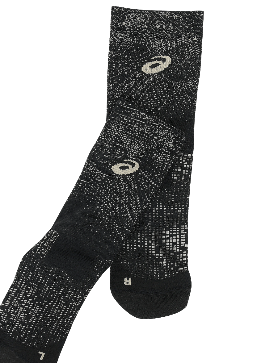 Asics - PERFORMANCE RUN SOCK CREW - clothes - performance black - 2