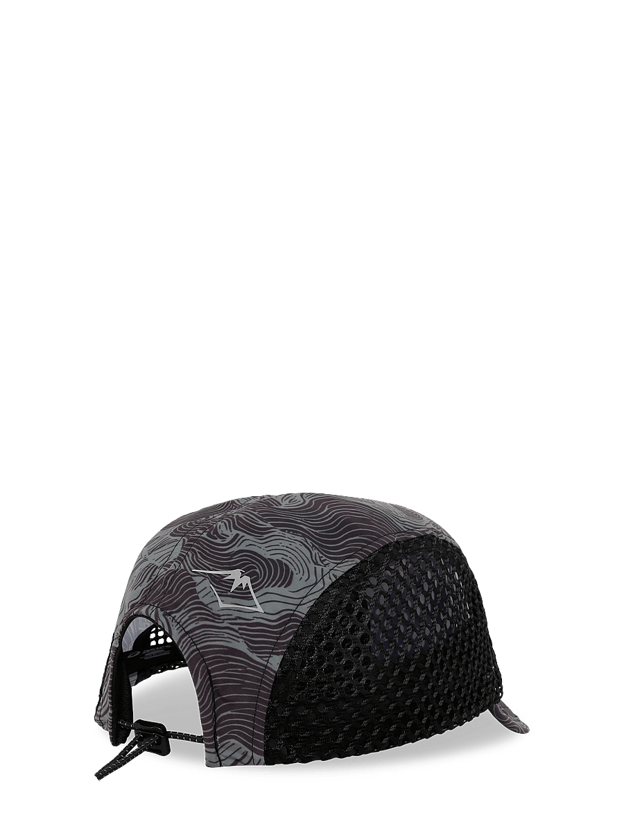 Asics - FUJITRAIL GRAPHIC CAP - nokamütsid - performance black - 1