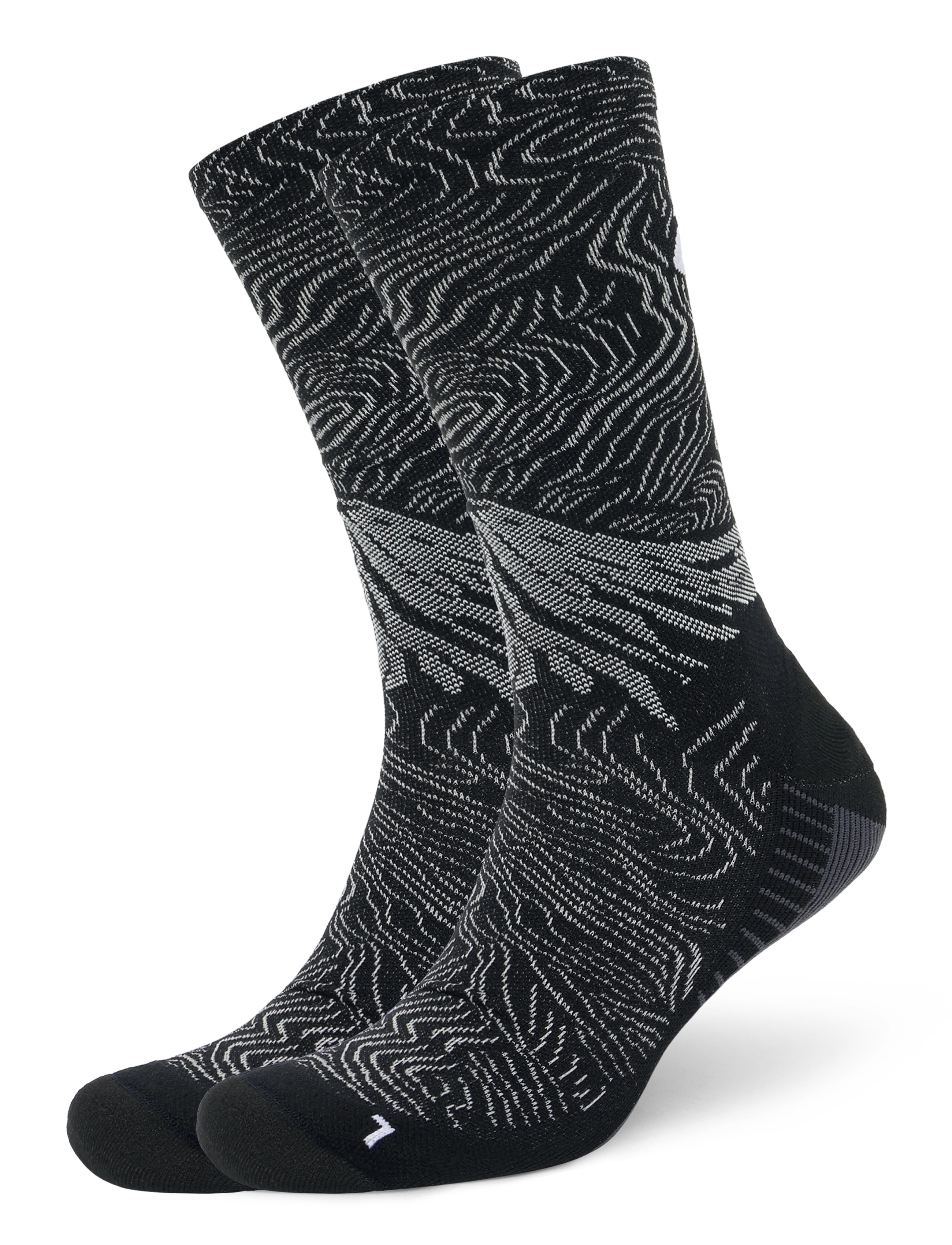 Asics FUJITRAIL GRAPHIC CREW SOCK - ASICS - BLACK/CLOUD GREY / black