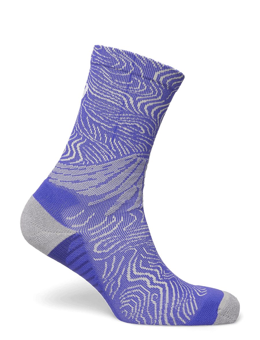 Asics - FUJITRAIL GRAPHIC CREW SOCK - strümpfe - cobalt burst/cream - 1