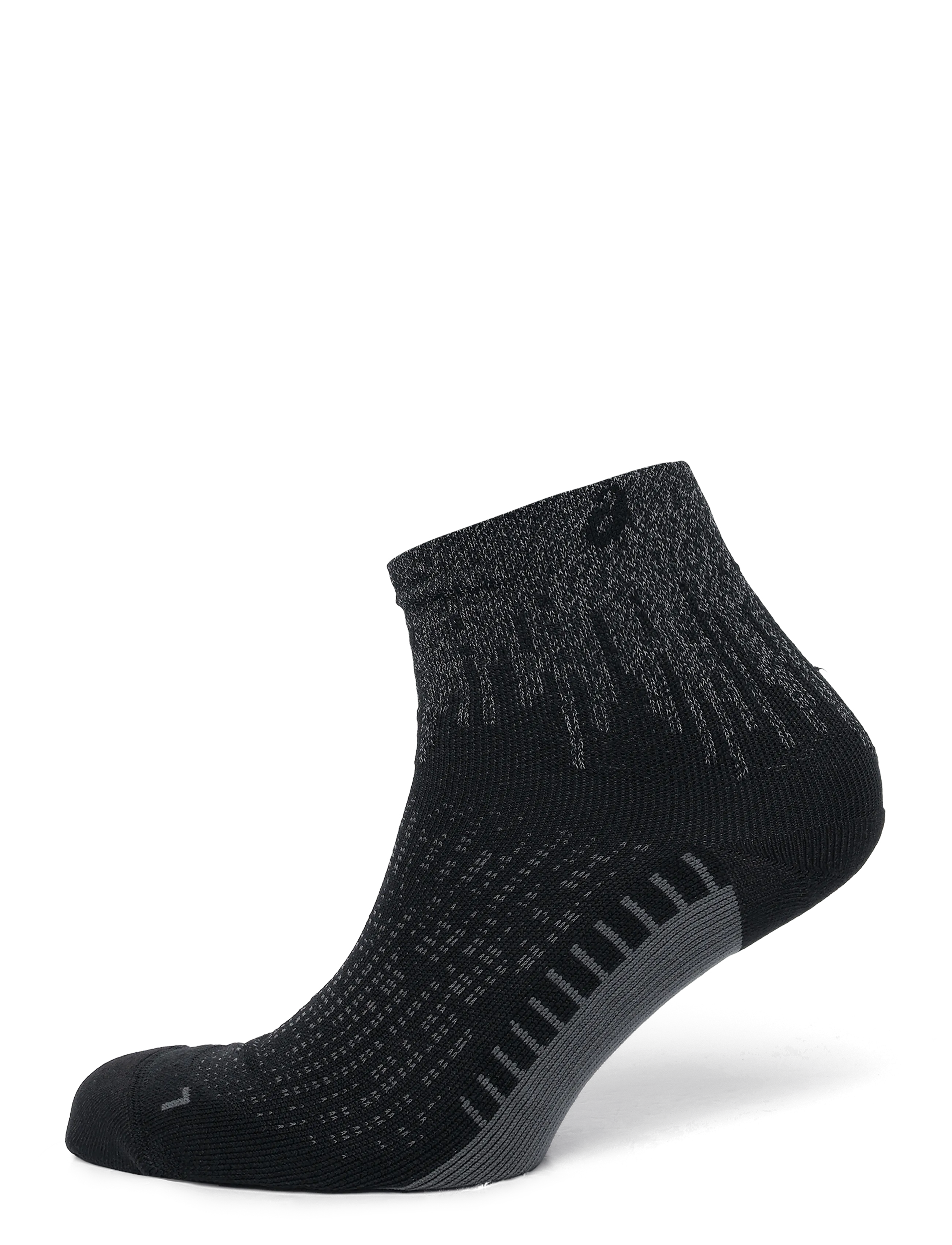 Asics PERFORMANCE RUN SOCK QUARTER - Sokid - PERFORMANCE BLACK / black