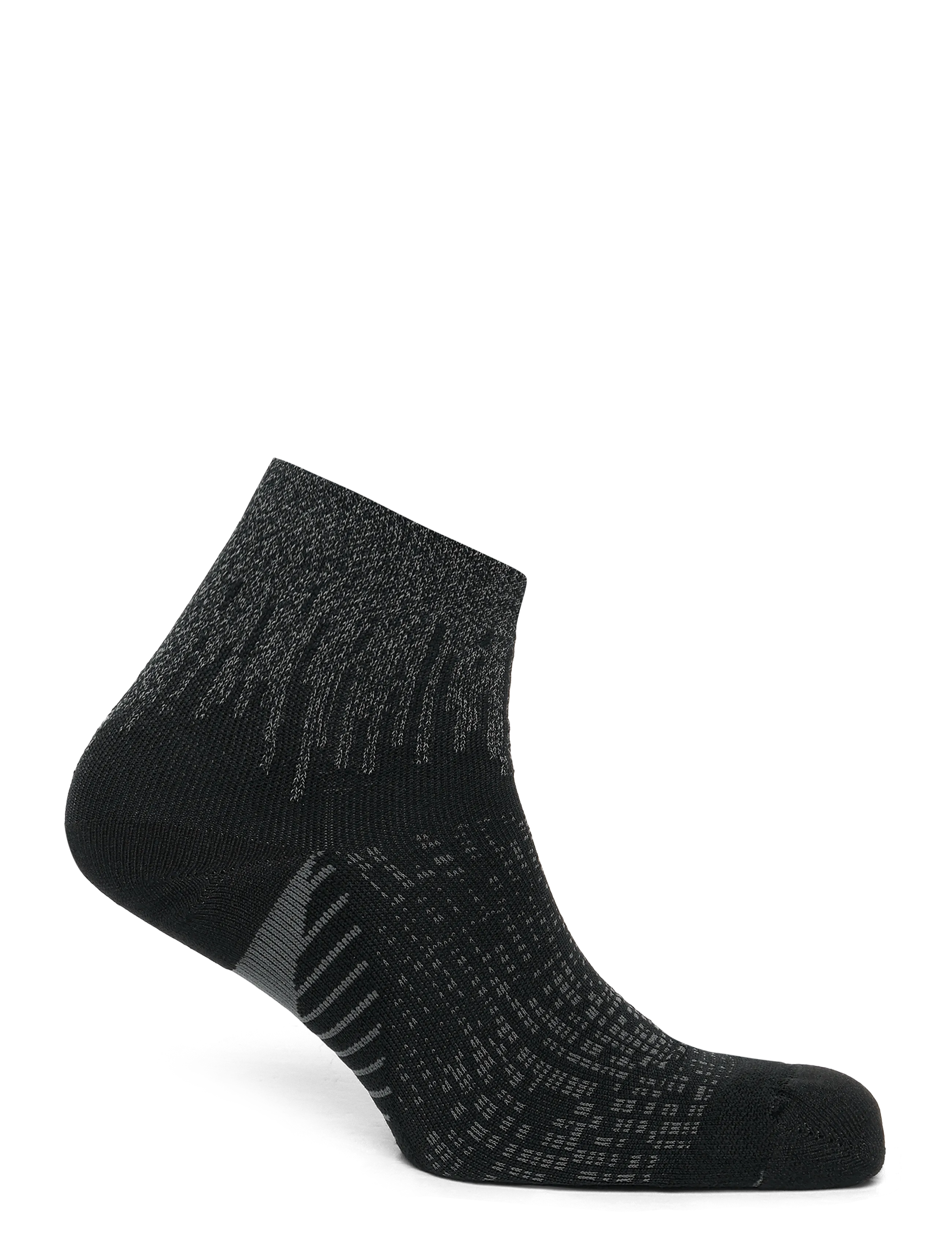 Asics - PERFORMANCE RUN SOCK QUARTER - clothes - performance black - 1
