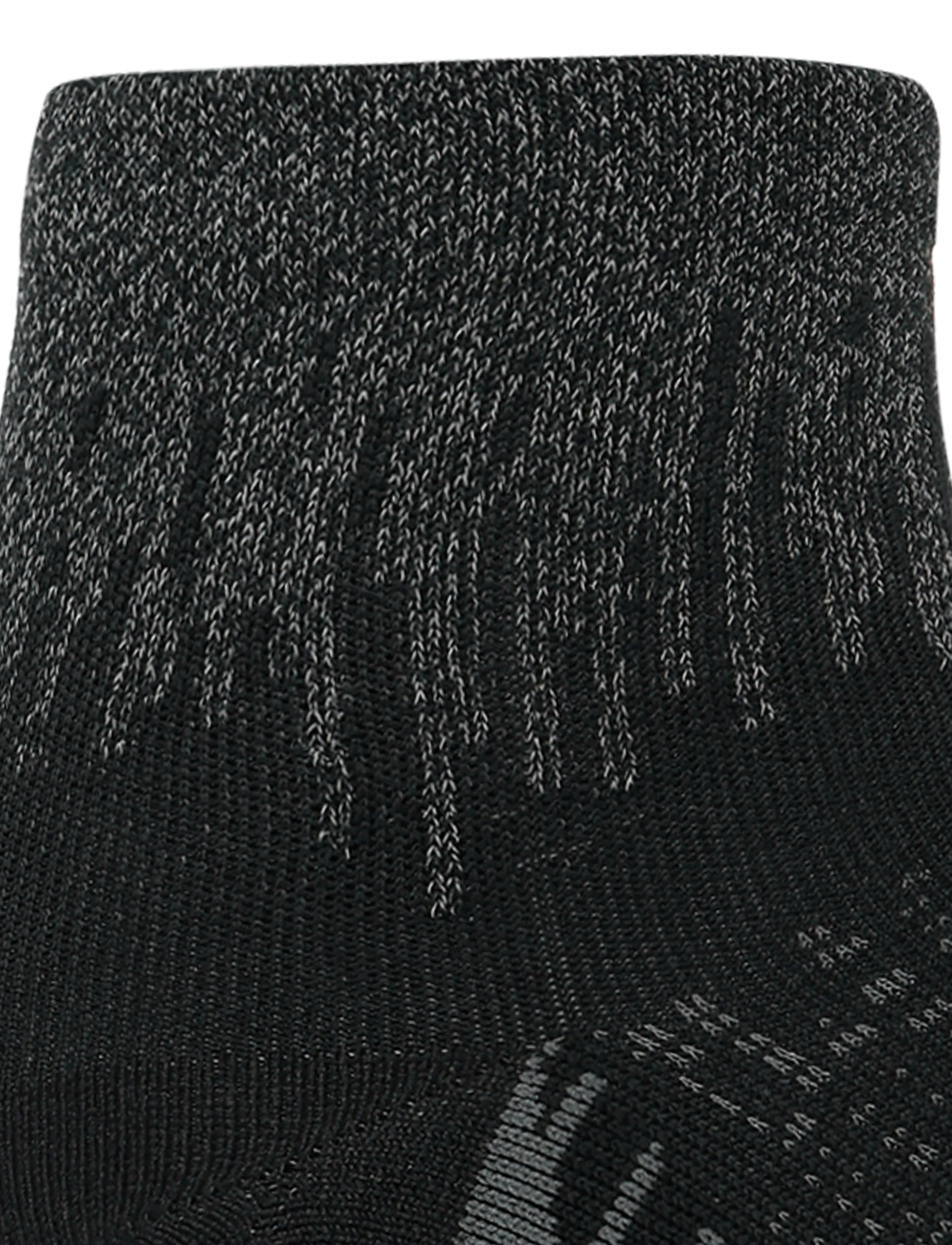 Asics - PERFORMANCE RUN SOCK QUARTER - clothes - performance black - 2
