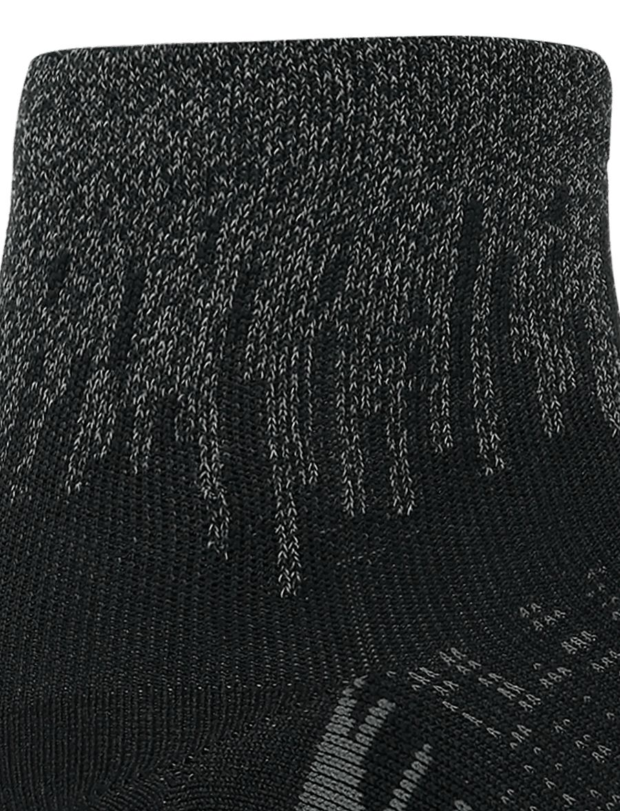 Asics - PERFORMANCE RUN SOCK QUARTER - clothes - performance black - 2