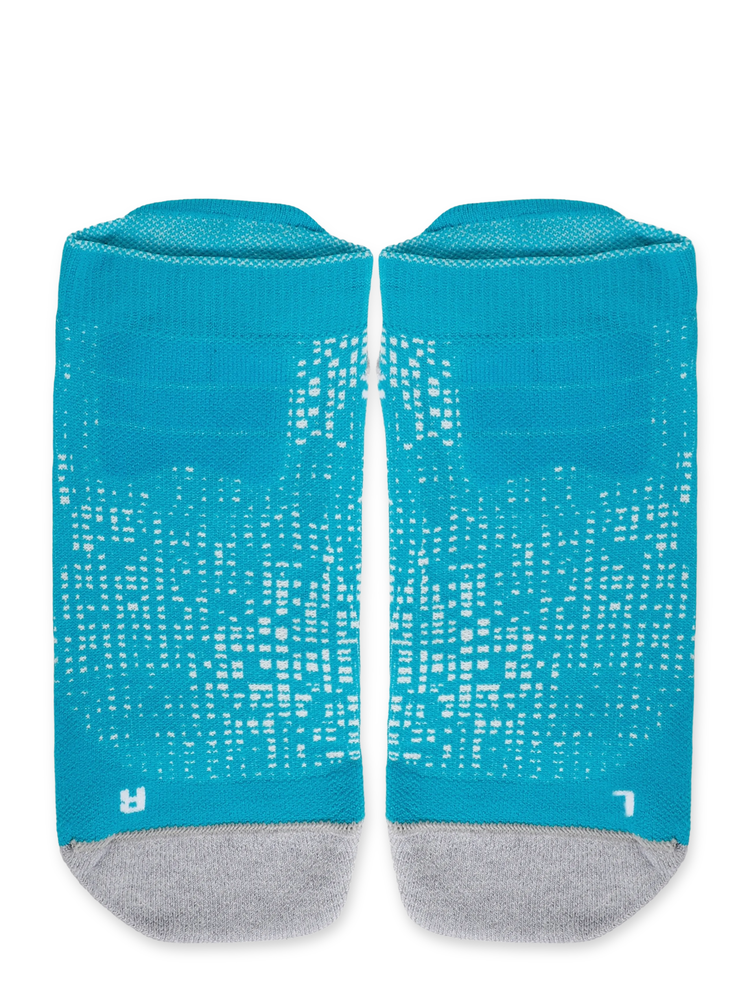Asics - PERFORMANCE RUN SOCK ANKLE - clothes - energy aqua - 1