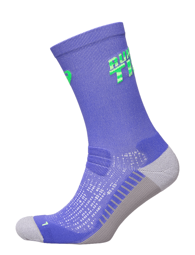 Asics - PERFORMANCE RUN SOCK CREW - clothes - cobalt burst/vital green - 0