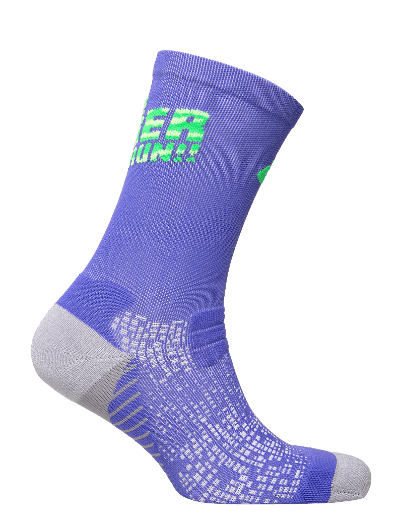 Asics - PERFORMANCE RUN SOCK CREW - clothes - cobalt burst/vital green - 1
