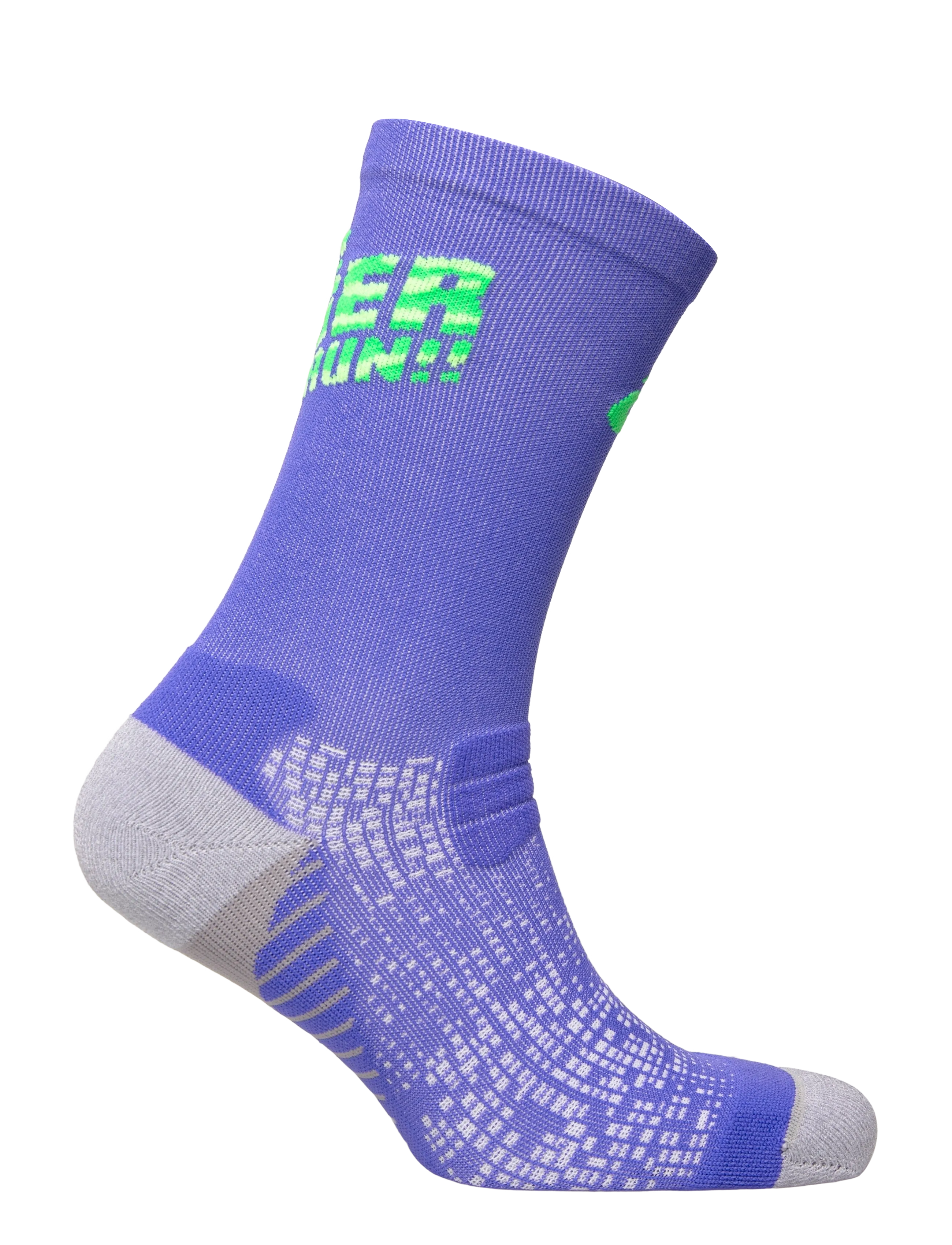Asics - PERFORMANCE RUN SOCK CREW - clothes - cobalt burst/vital green - 1