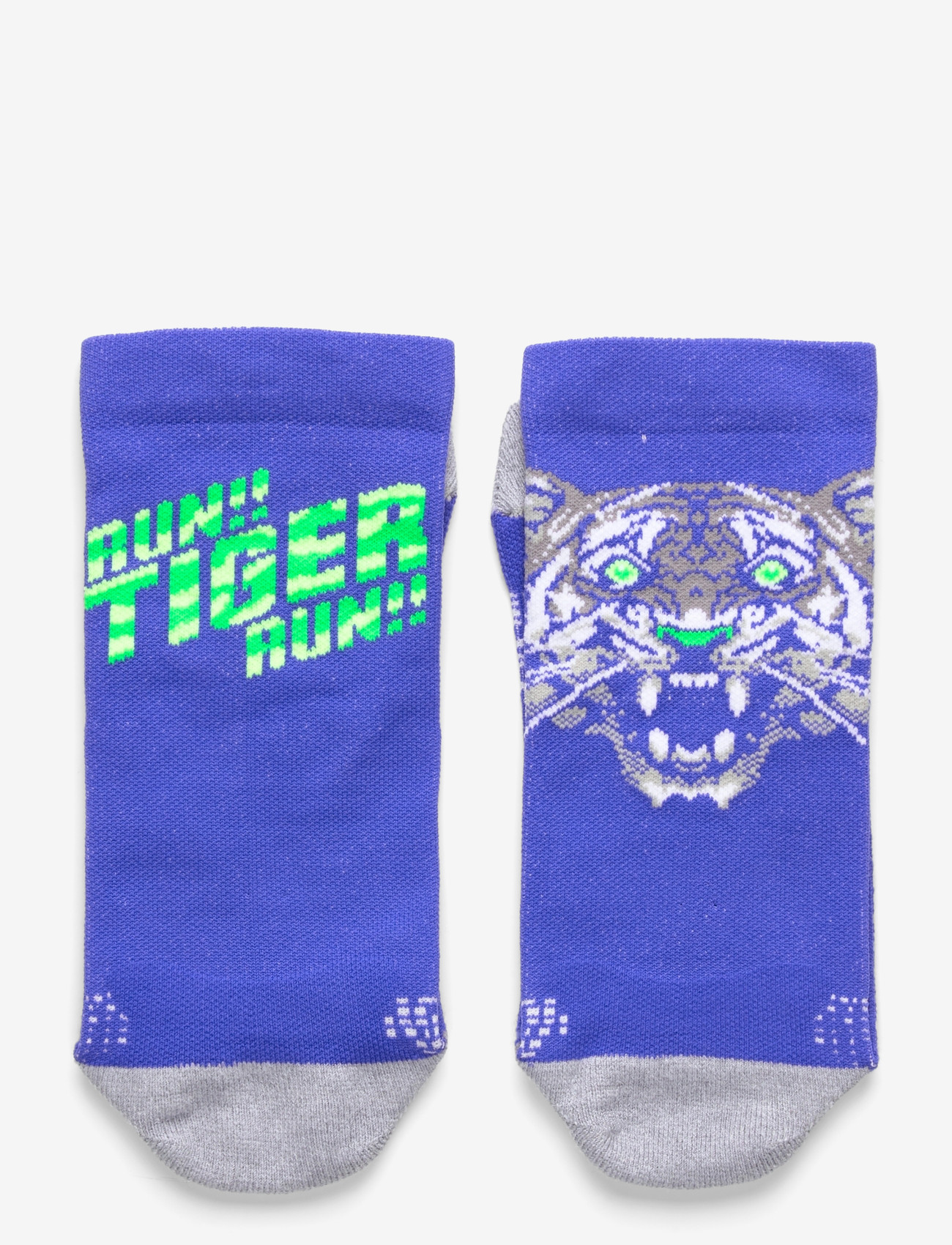 Asics - PERFORMANCE RUN SOCK CREW - clothes - cobalt burst/vital green - 2