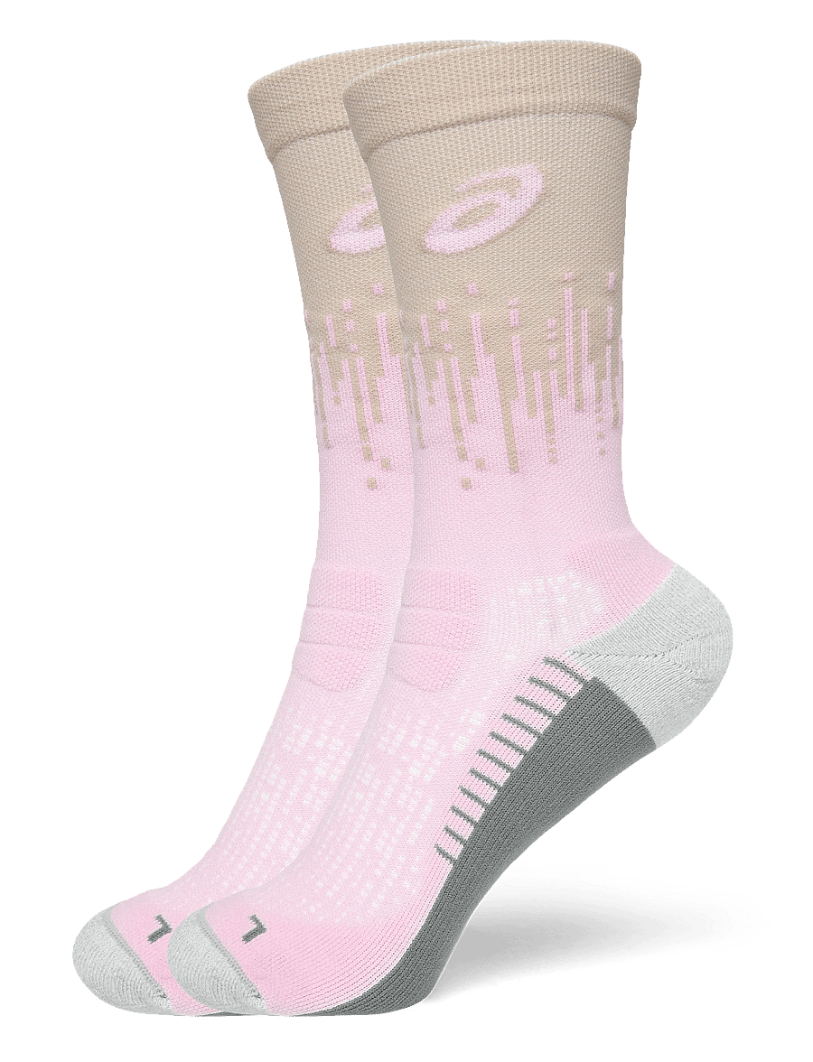 Asics - PERFORMANCE RUN SOCK CREW - clothes - hazy lilac/rose dust - 0