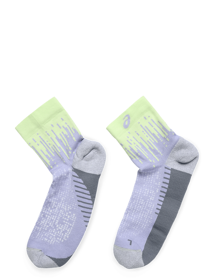 Asics - PERFORMANCE RUN SOCK QUARTER - träningsstrumpor - fresh air/illuminate yellow - 1