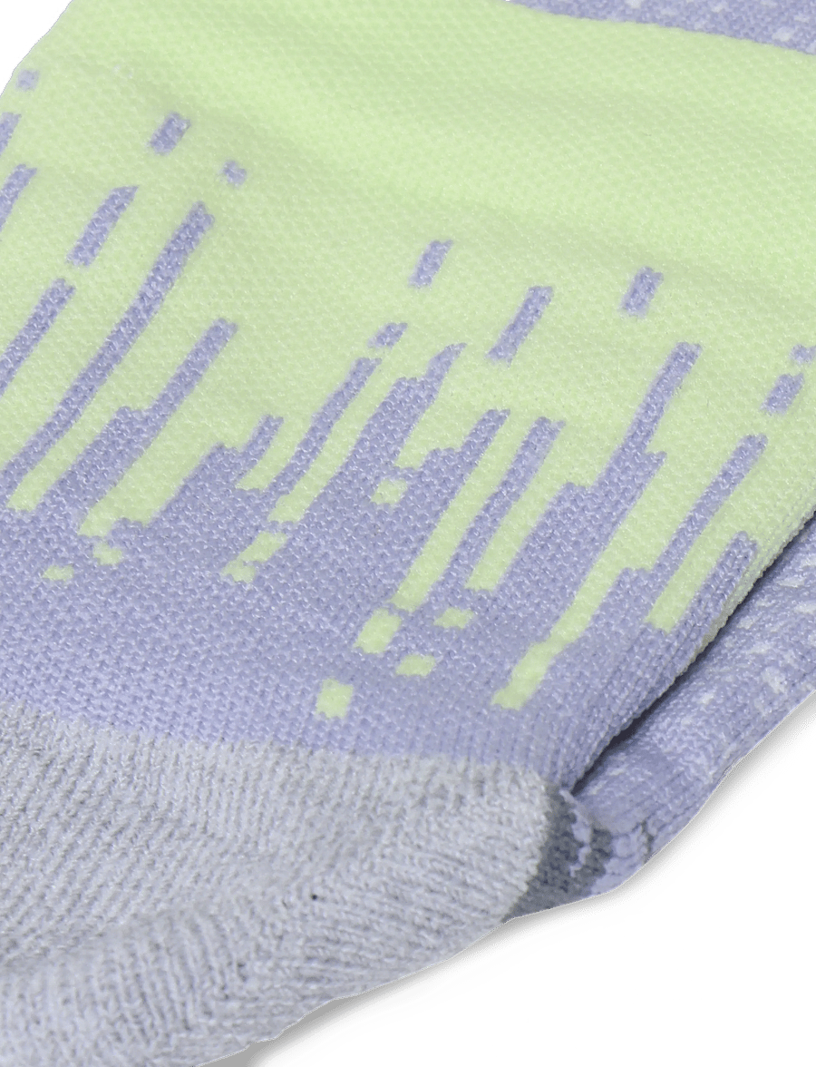 Asics - PERFORMANCE RUN SOCK QUARTER - träningsstrumpor - fresh air/illuminate yellow - 2