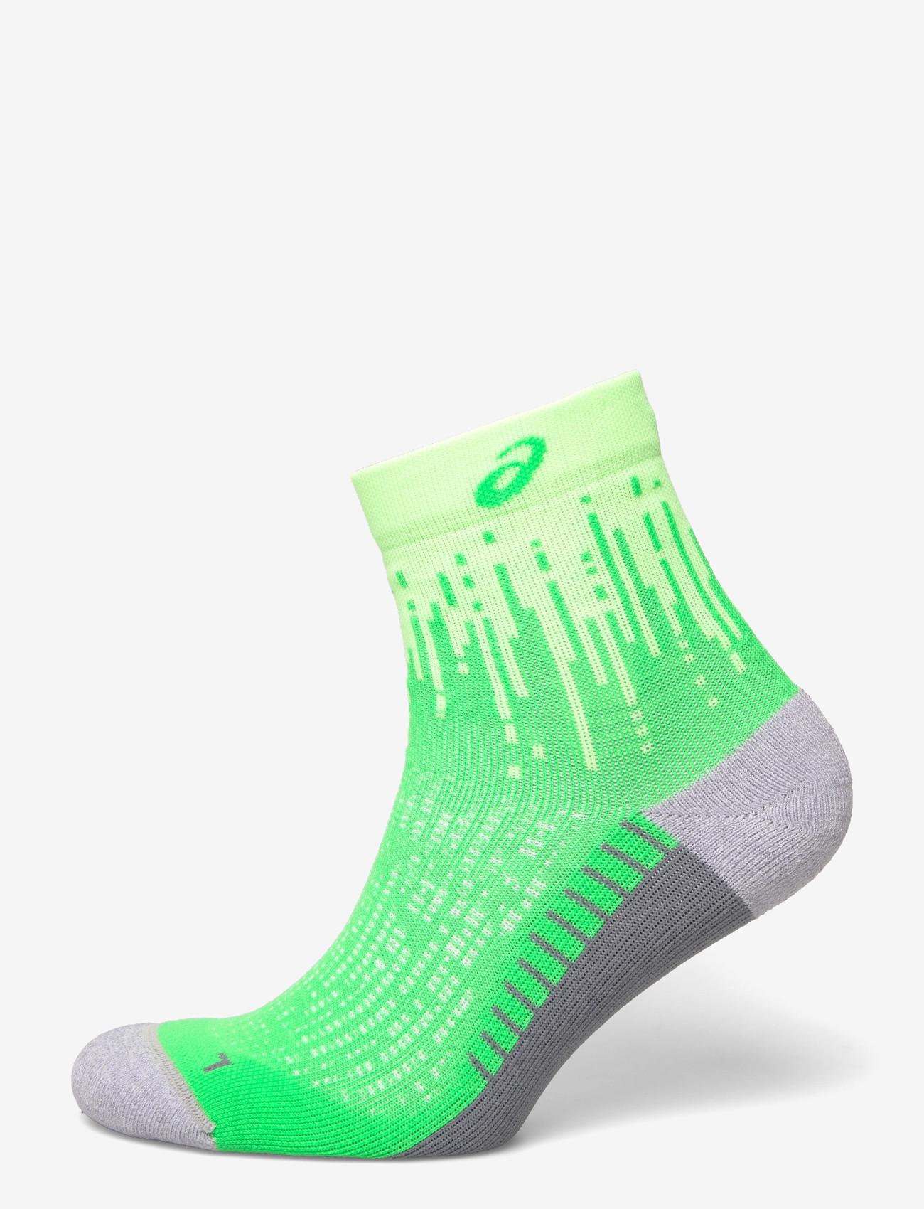 Asics - PERFORMANCE RUN SOCK QUARTER - clothes - illuminate green/vital green - 0
