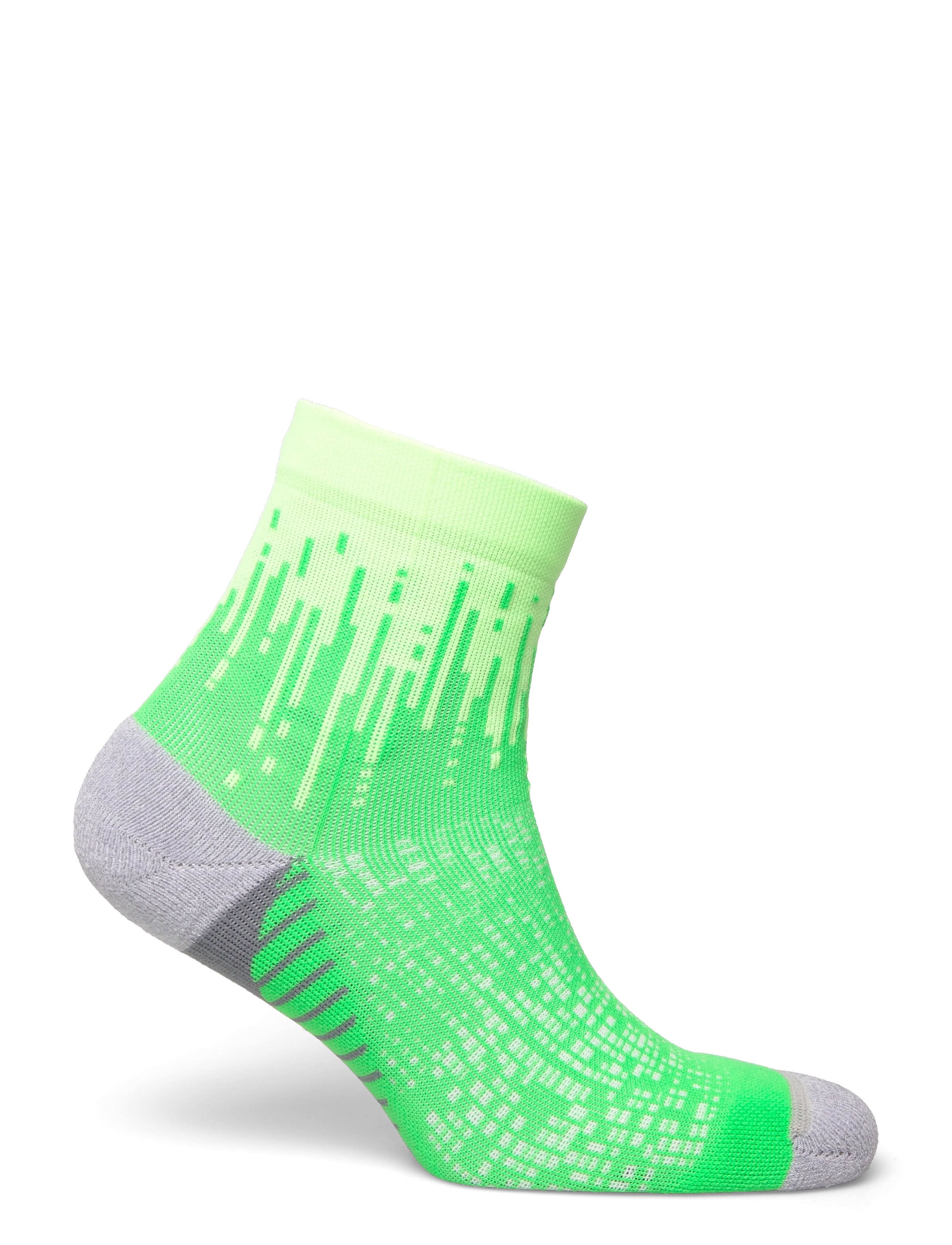 Asics - PERFORMANCE RUN SOCK QUARTER - strümpfe - illuminate green/vital green - 1