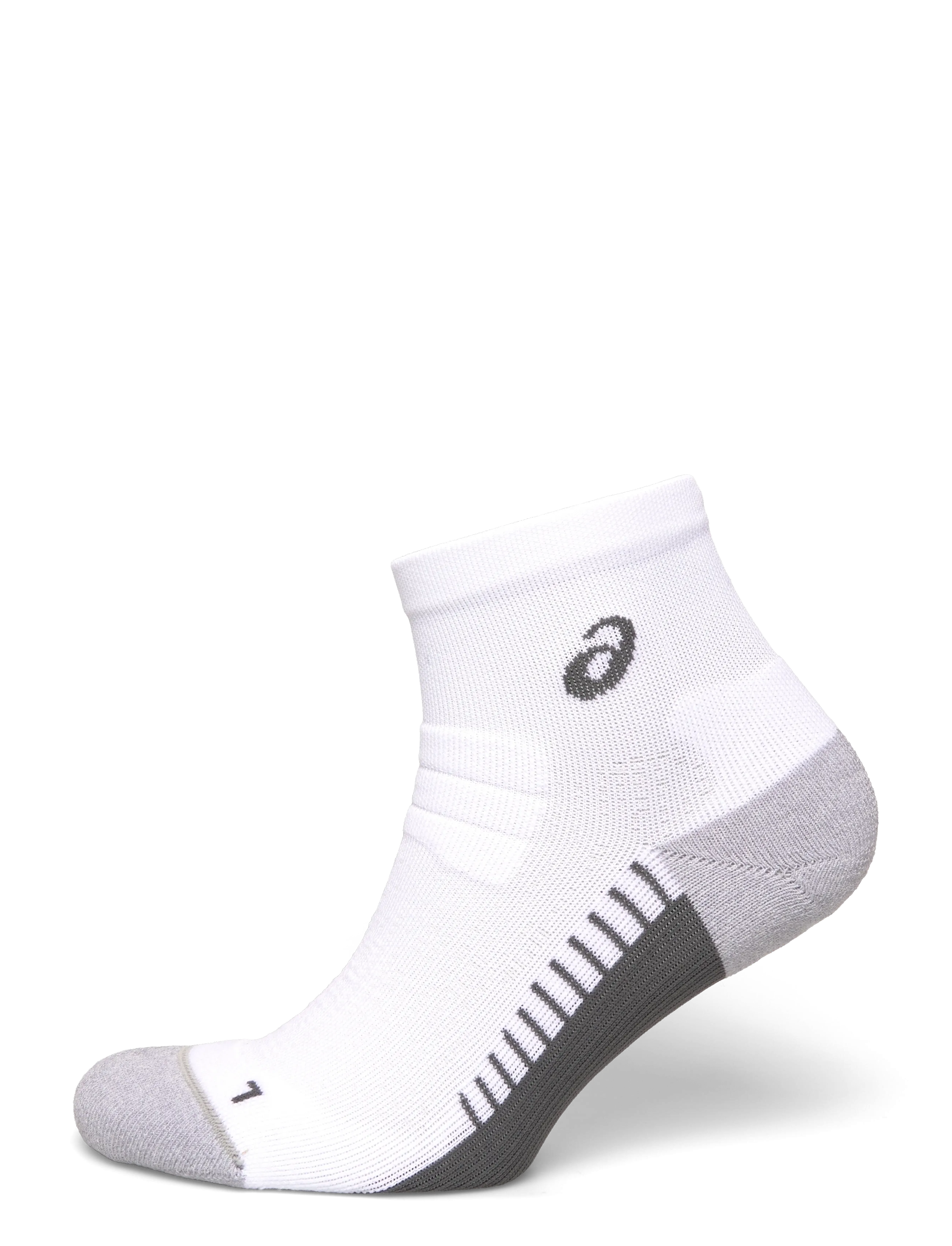 Asics PERFORMANCE RUN SOCK QUARTER - ASICS - BRILLIANT WHITE / white