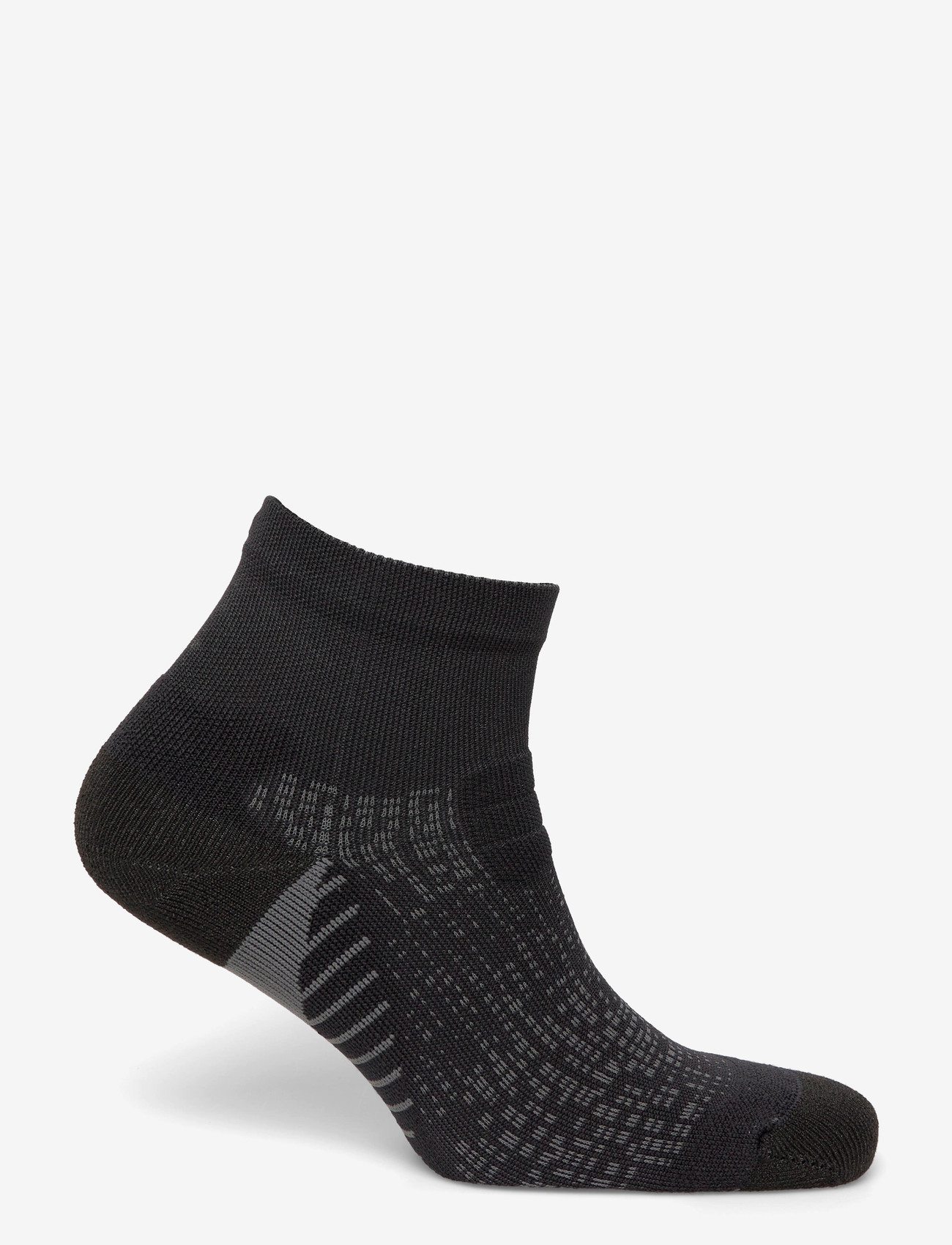 Asics - PERFORMANCE RUN SOCK QUARTER - clothes - performance black - 1