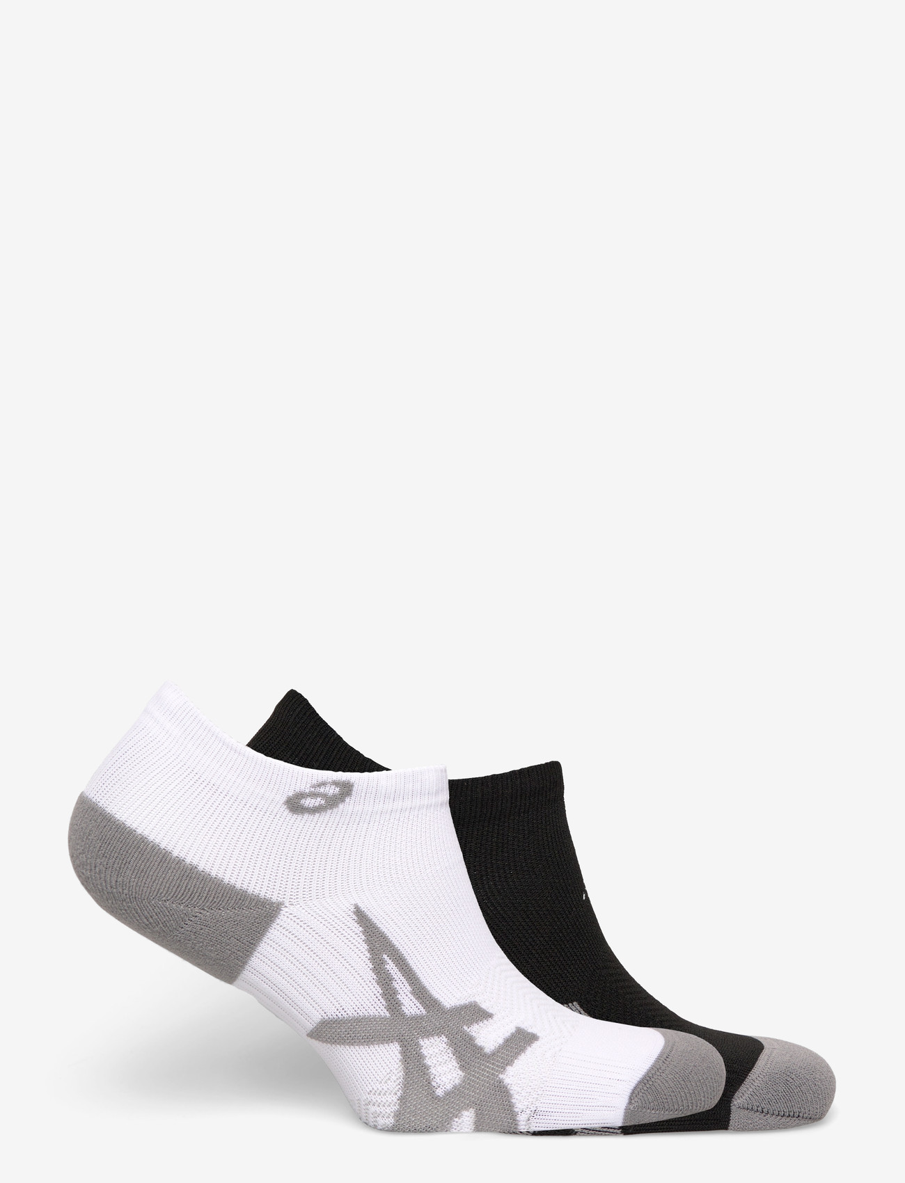 Asics - 2 PACK LIGHTWEIGHT RUN ANKLE SOCK - clothes - performance black/brilliant white - 1