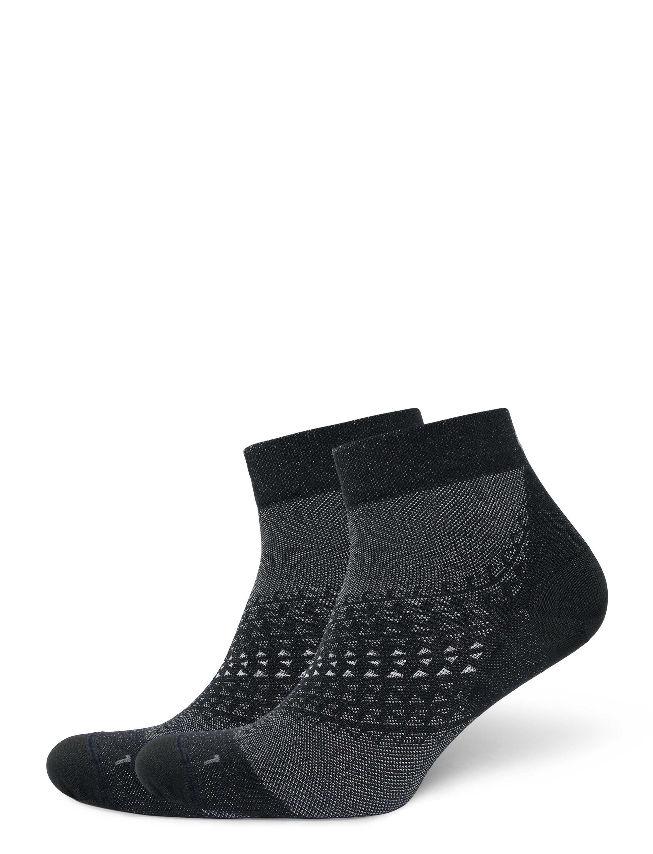 Asics Fujitrail Quarter Lightweight Sock, M, Sport Underwear, Schwarz - Socks, Frauen