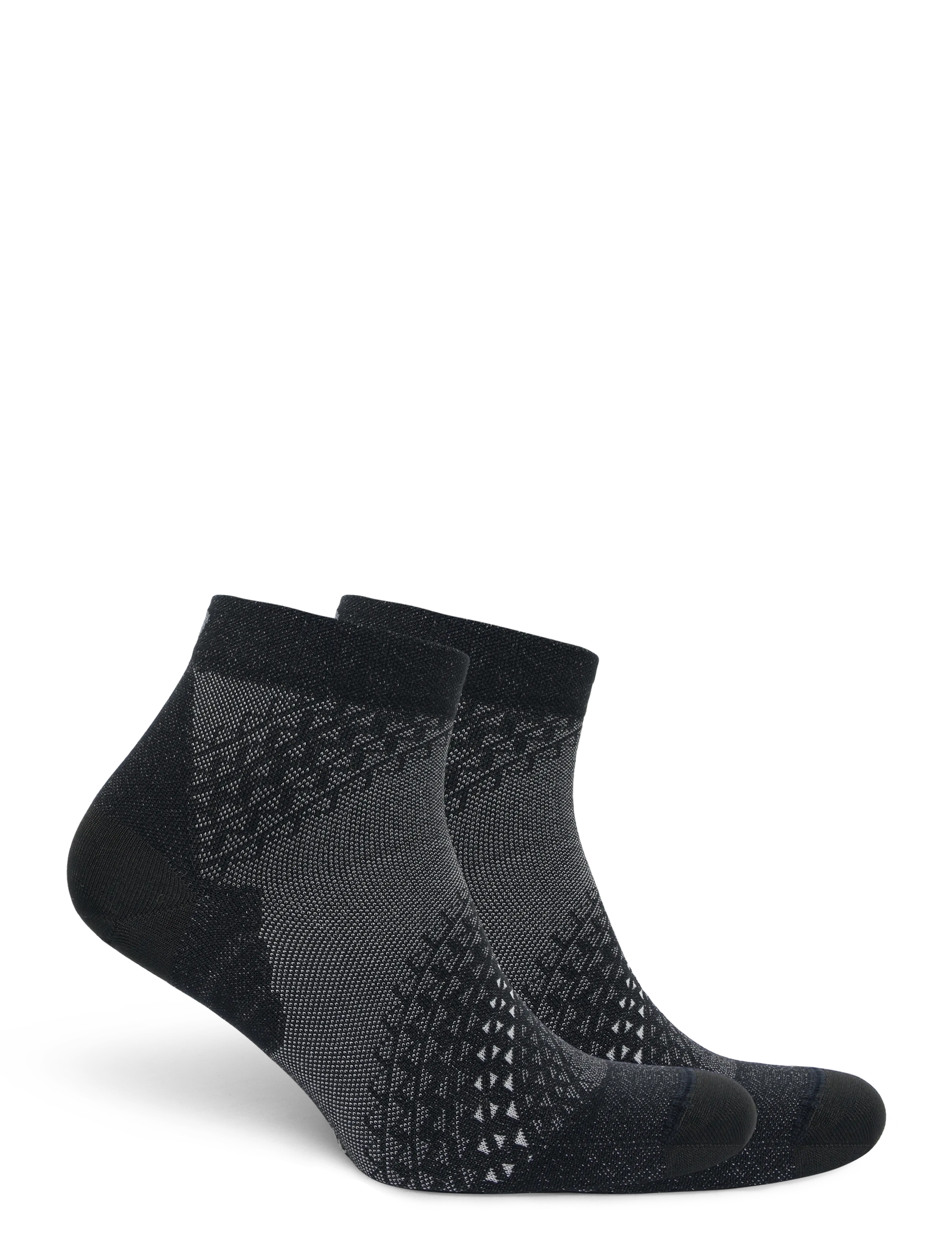 Asics - FUJITRAIL QUARTER LIGHTWEIGHT SOCK - clothes - performance black - 1