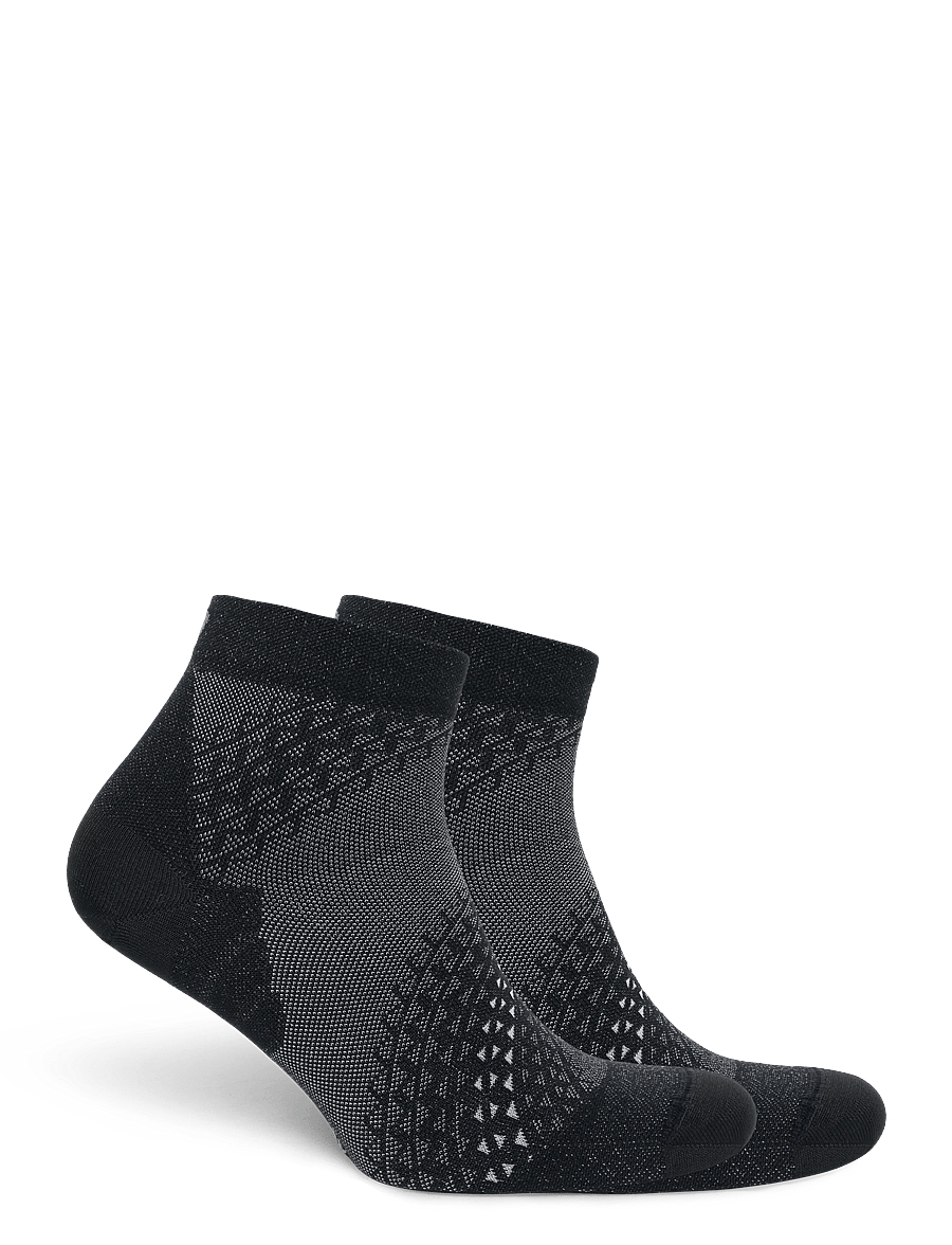 Asics - FUJITRAIL QUARTER LIGHTWEIGHT SOCK - clothes - performance black - 1