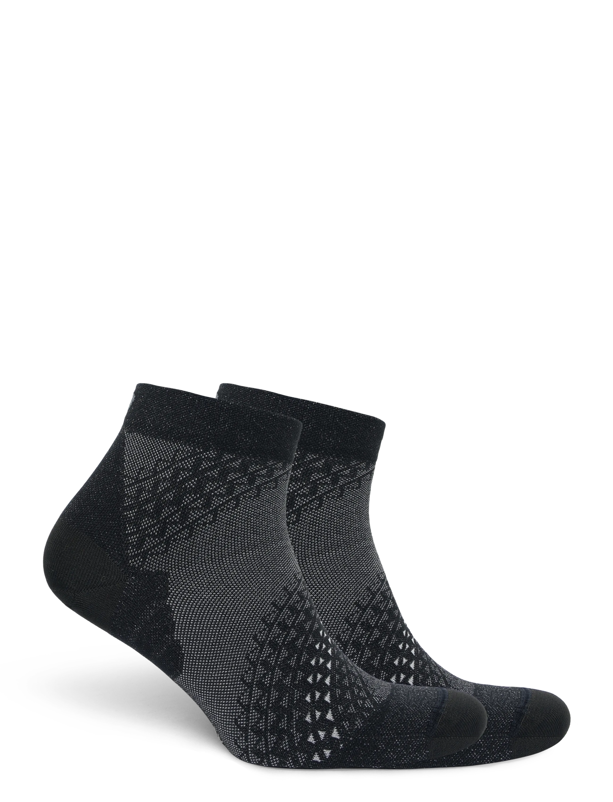 Asics - FUJITRAIL QUARTER LIGHTWEIGHT SOCK - clothes - performance black - 1