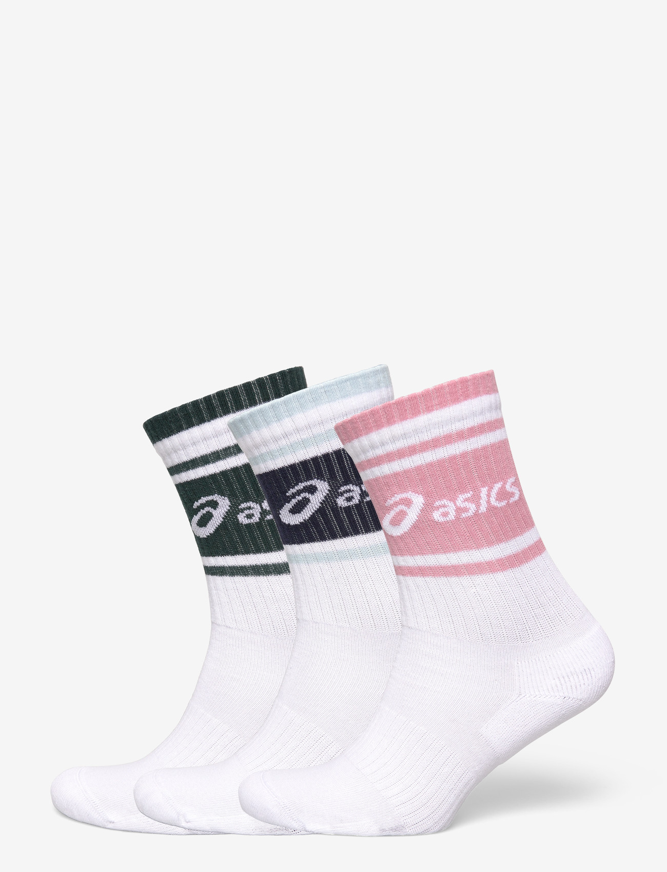 Asics - 3 PACK ASICS LOGO CREW SOCK - clothes - dark neptune/midnight/morganite - 0