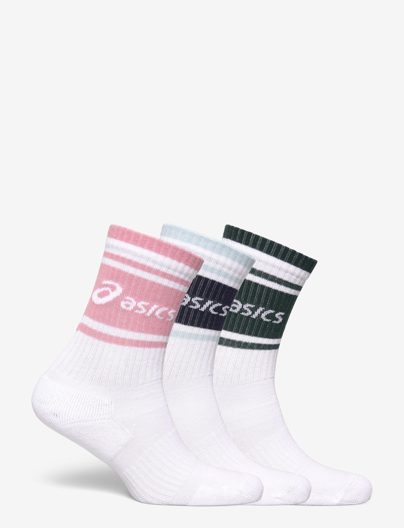 Asics - 3 PACK ASICS LOGO CREW SOCK - clothes - dark neptune/midnight/morganite - 1