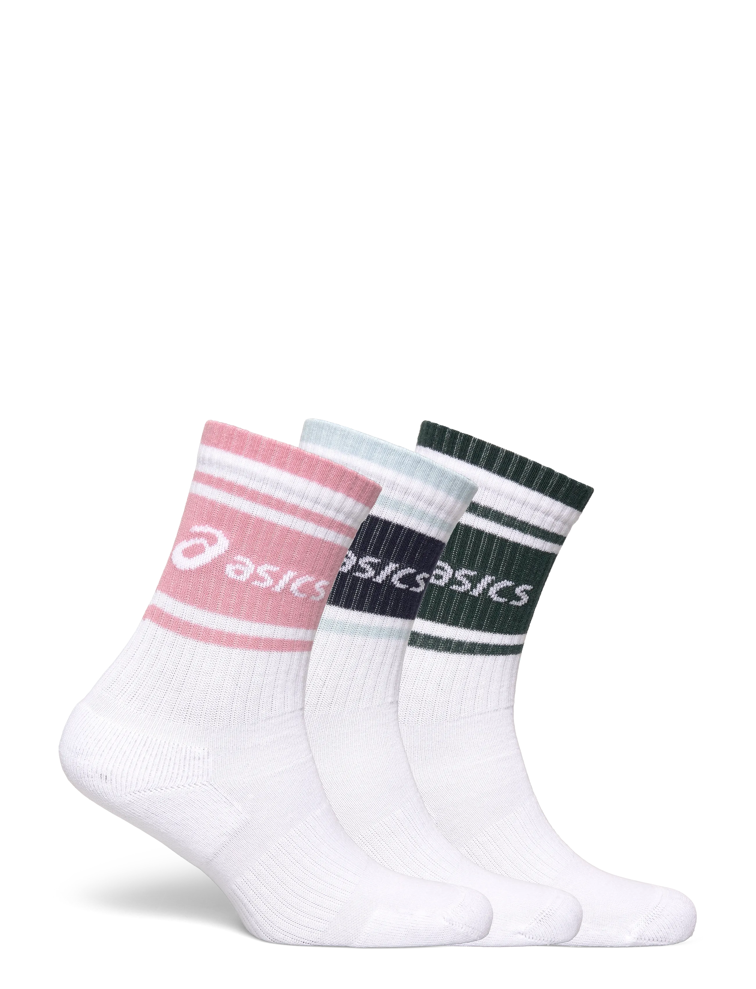 Asics - 3 PACK ASICS LOGO CREW SOCK - clothes - dark neptune/midnight/morganite - 1