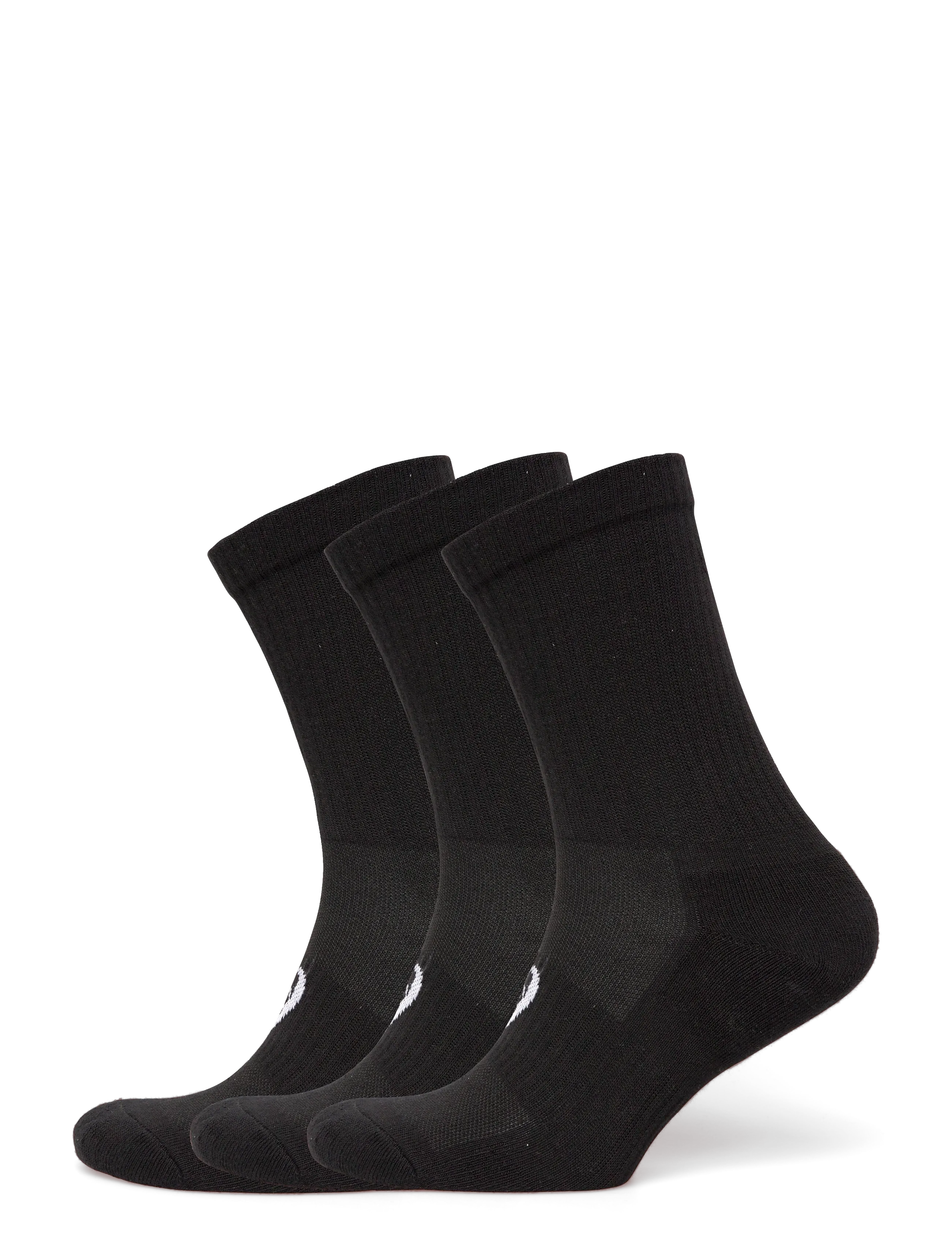 Asics 3 Pack Crew Sock, S, Black, Sport Clothing > Sport Socks, Dame