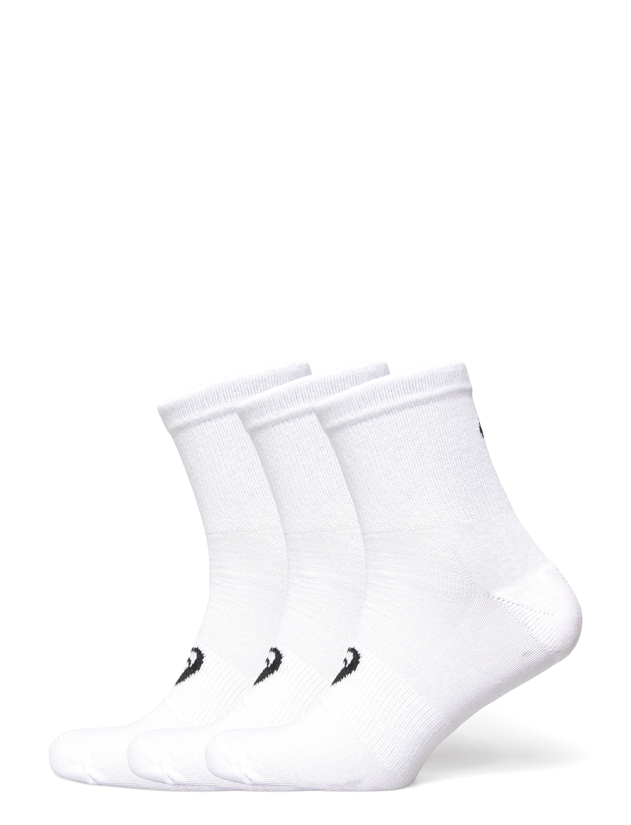 Asics 3 PACK QUARTER SOCK - Kojinės - BRILLIANT WHITE / white