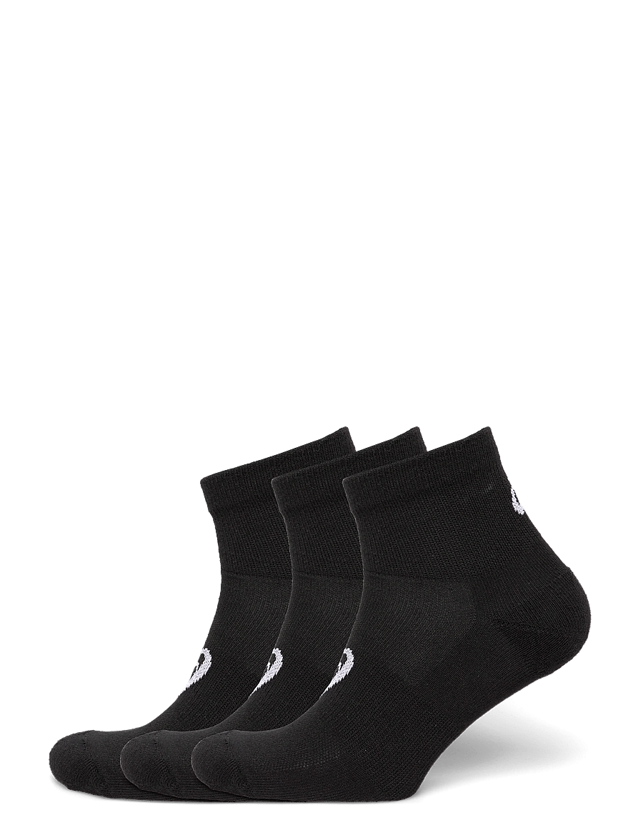 Asics - 3 PACK QUARTER SOCK - clothes - performance black - 0