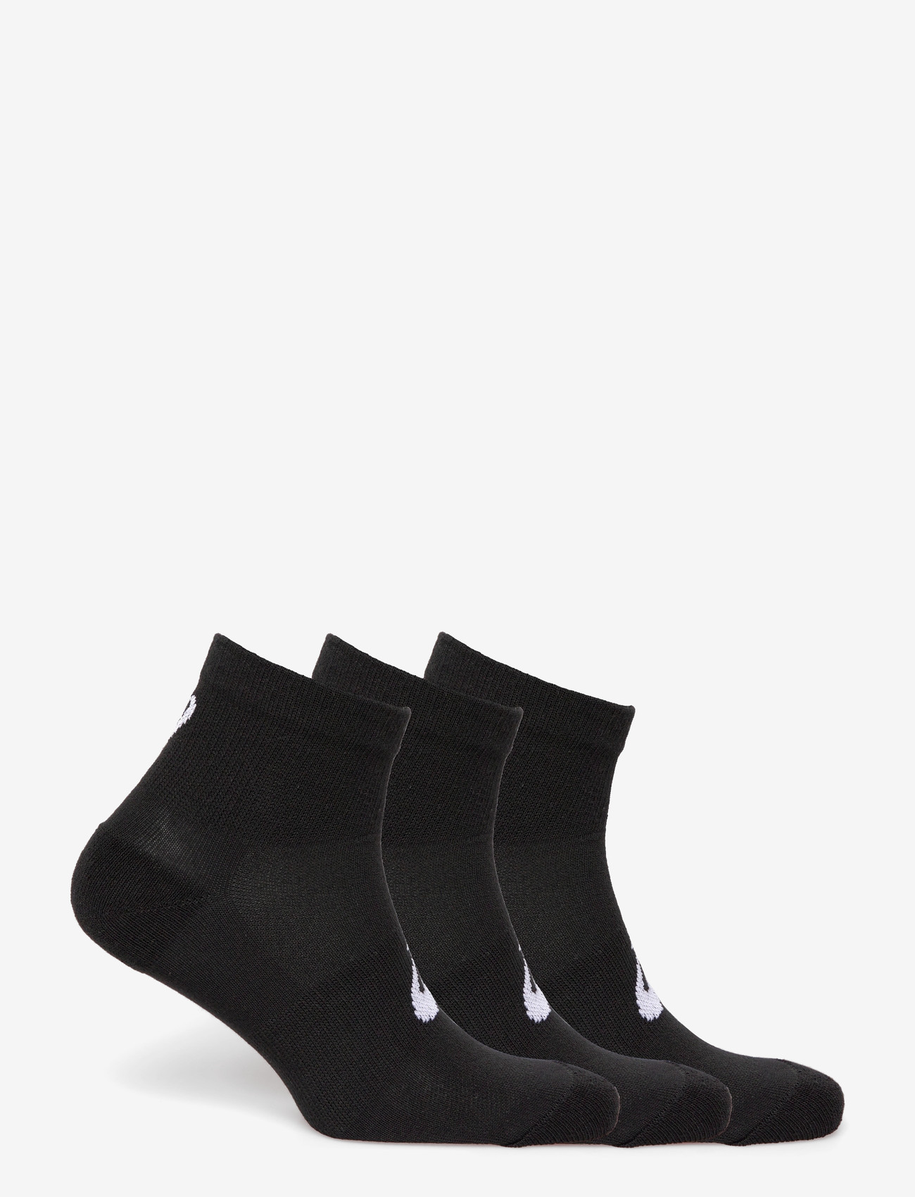 Asics - 3 PACK QUARTER SOCK - clothes - performance black - 1