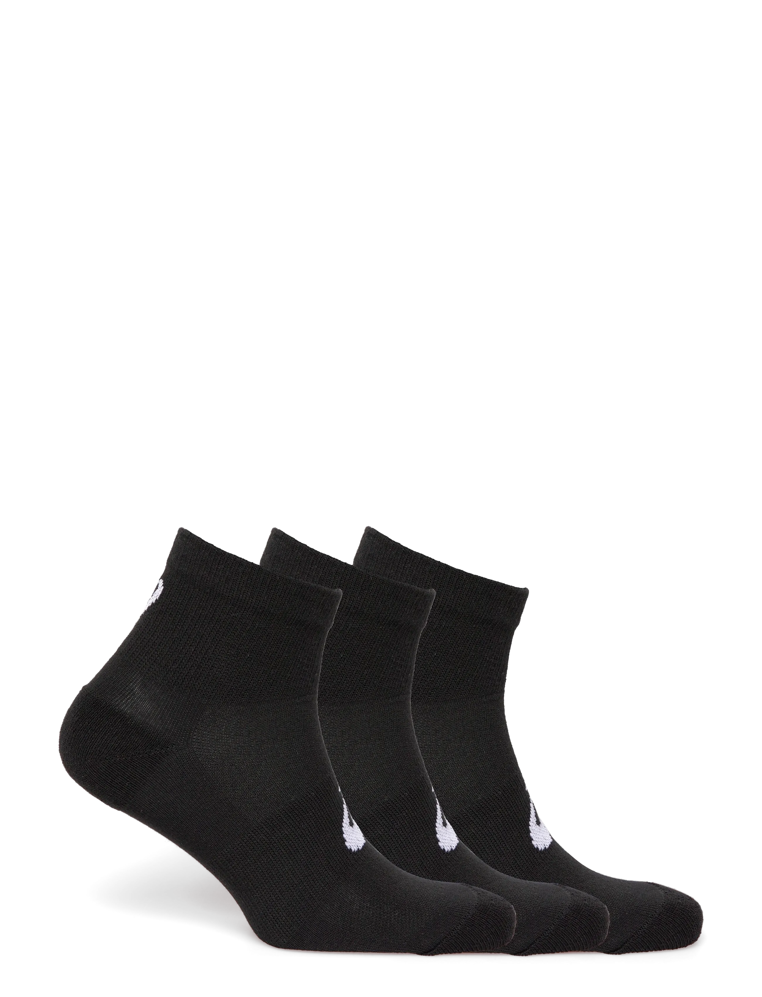 Asics - 3 PACK QUARTER SOCK - clothes - performance black - 1
