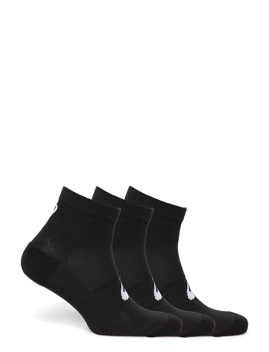 Asics - 3 PACK QUARTER SOCK - clothes - performance black - 1