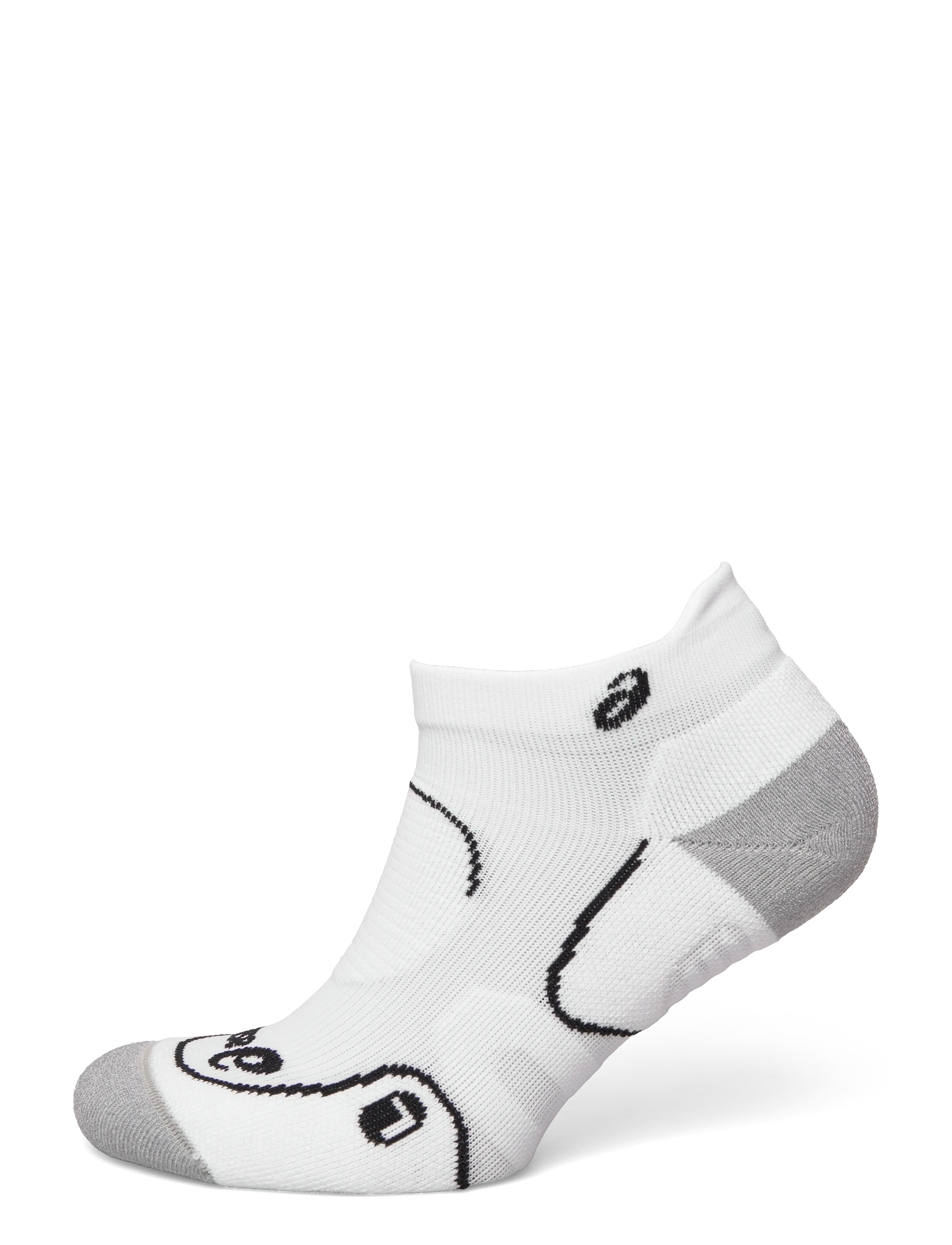 Asics Court+ Tennis Ankle Sock, S, White, Sport Clothing > Sport Socks, Dame