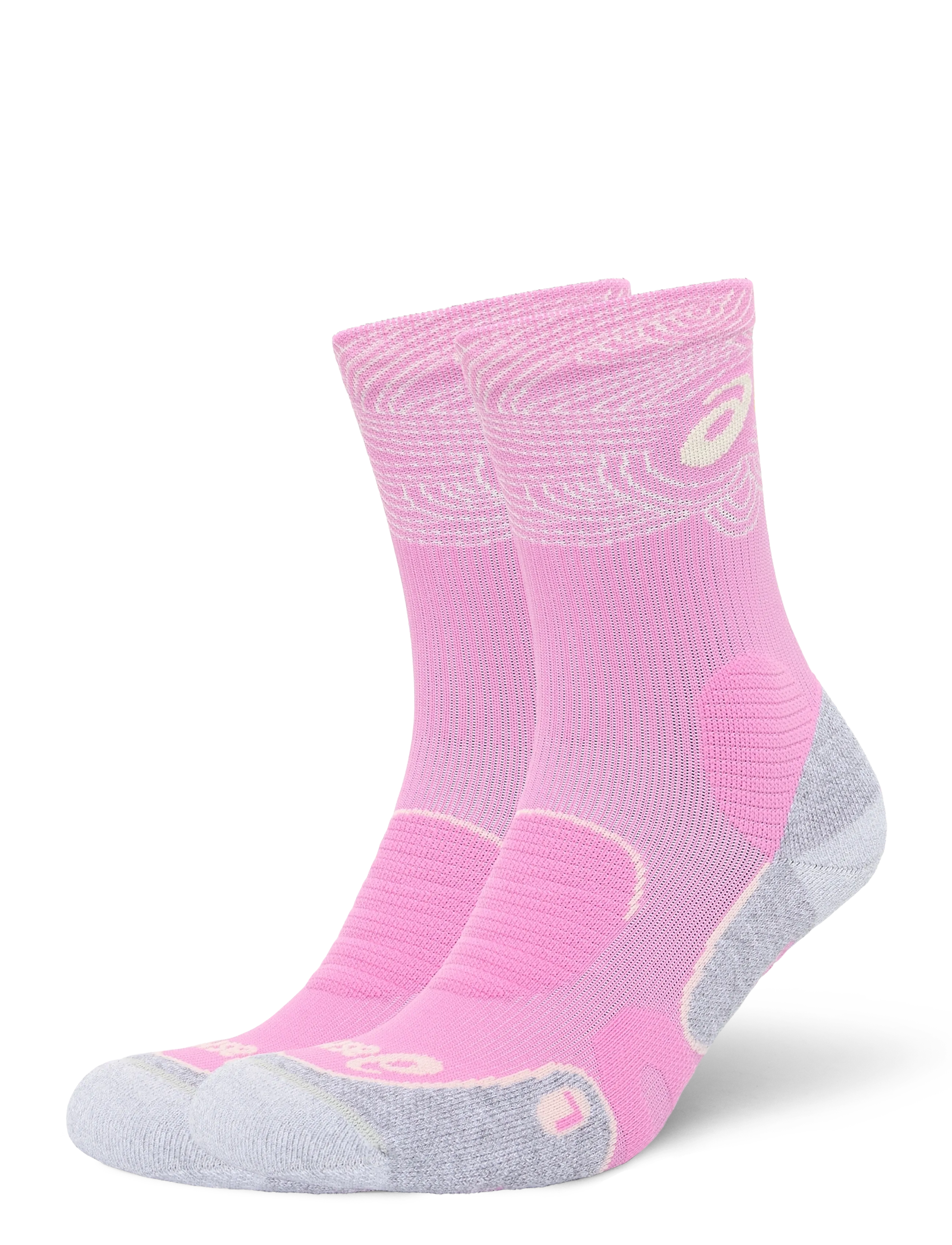 Asics SEASONAL COURT+ TENNIS CREW SOCK - Strumpor - BUBBLEGUM / pink/rose