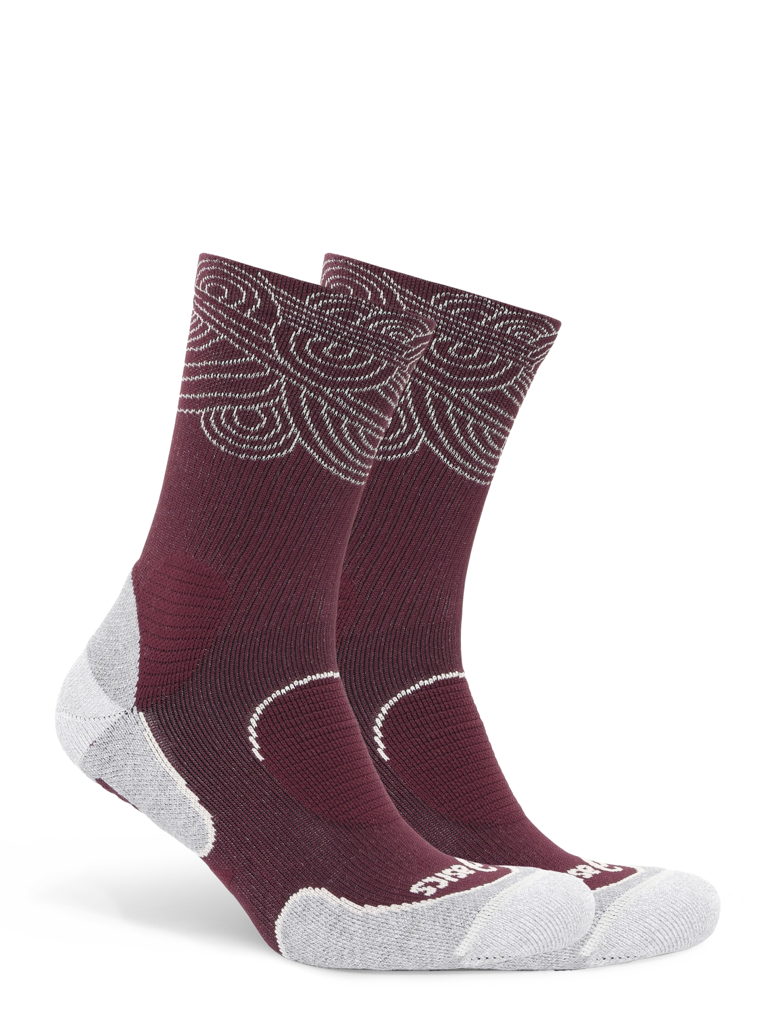 Asics - SEASONAL COURT+ TENNIS CREW SOCK - clothes - dark aubergine - 1
