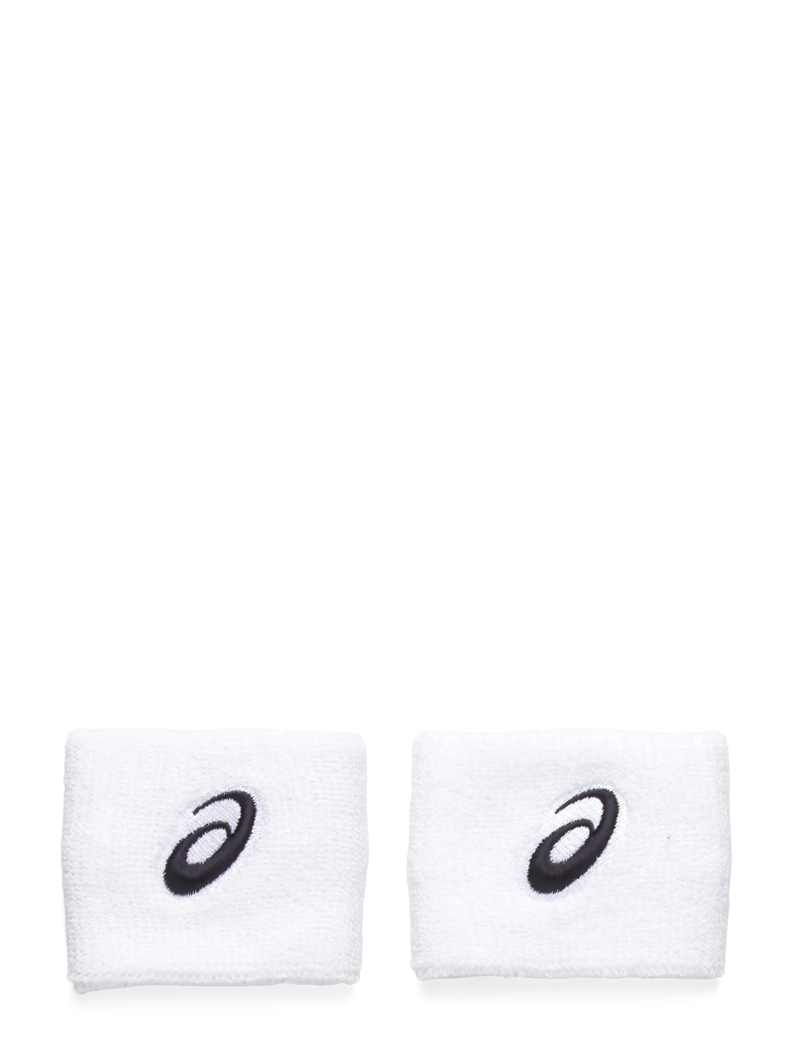 Asics WRIST BAND PAIR - Udstyr - BRILLIANT WHITE / white