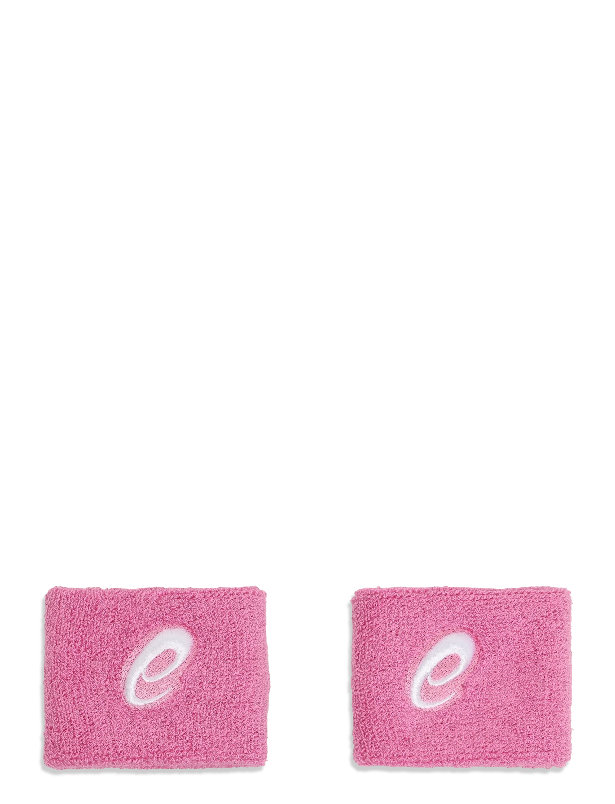 Asics Wrist Band Pair, Mænd, Svedbånd, Pink, Str: ONE SIZE