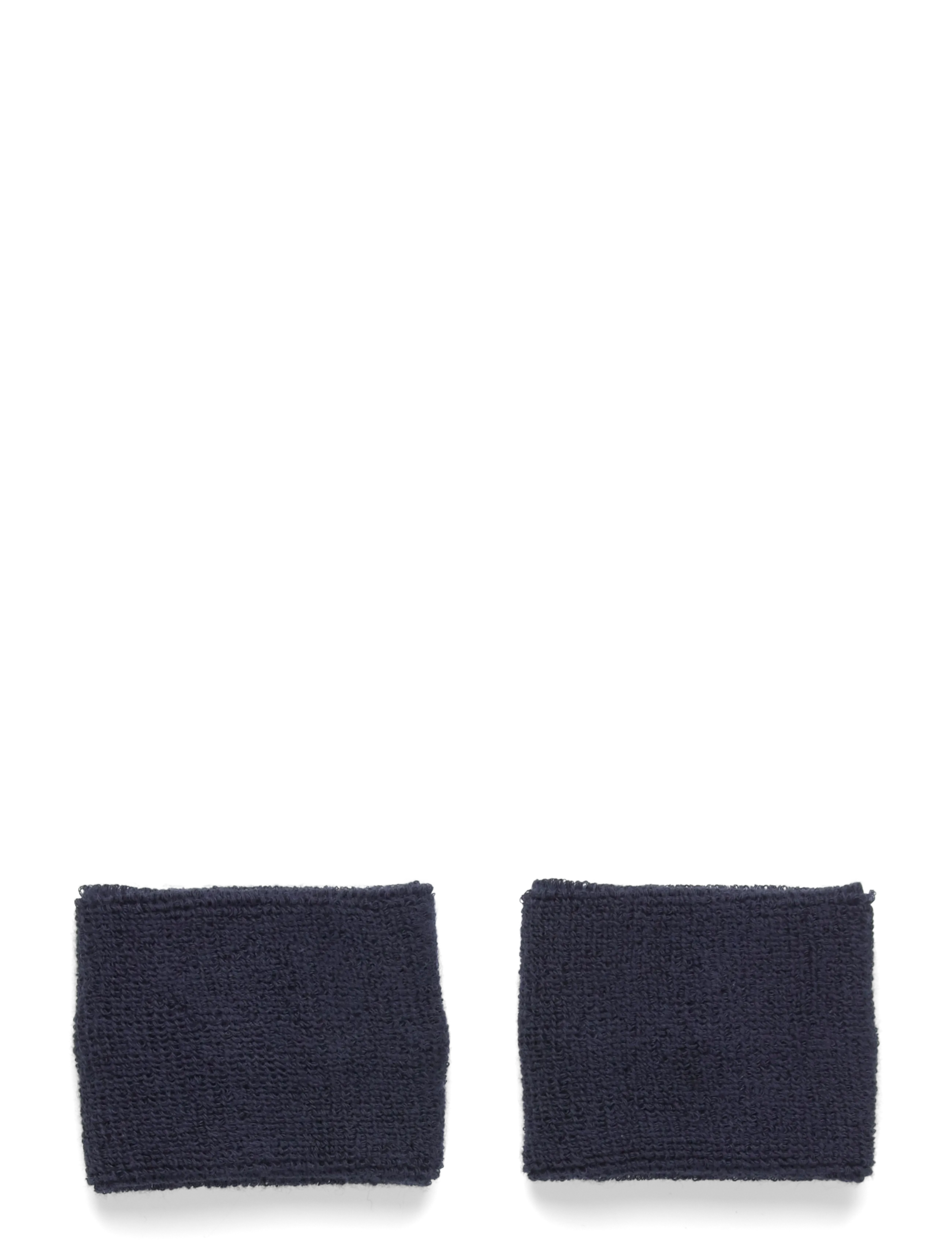 Asics - WRIST BAND PAIR - bracelet éponge - midnight - 1