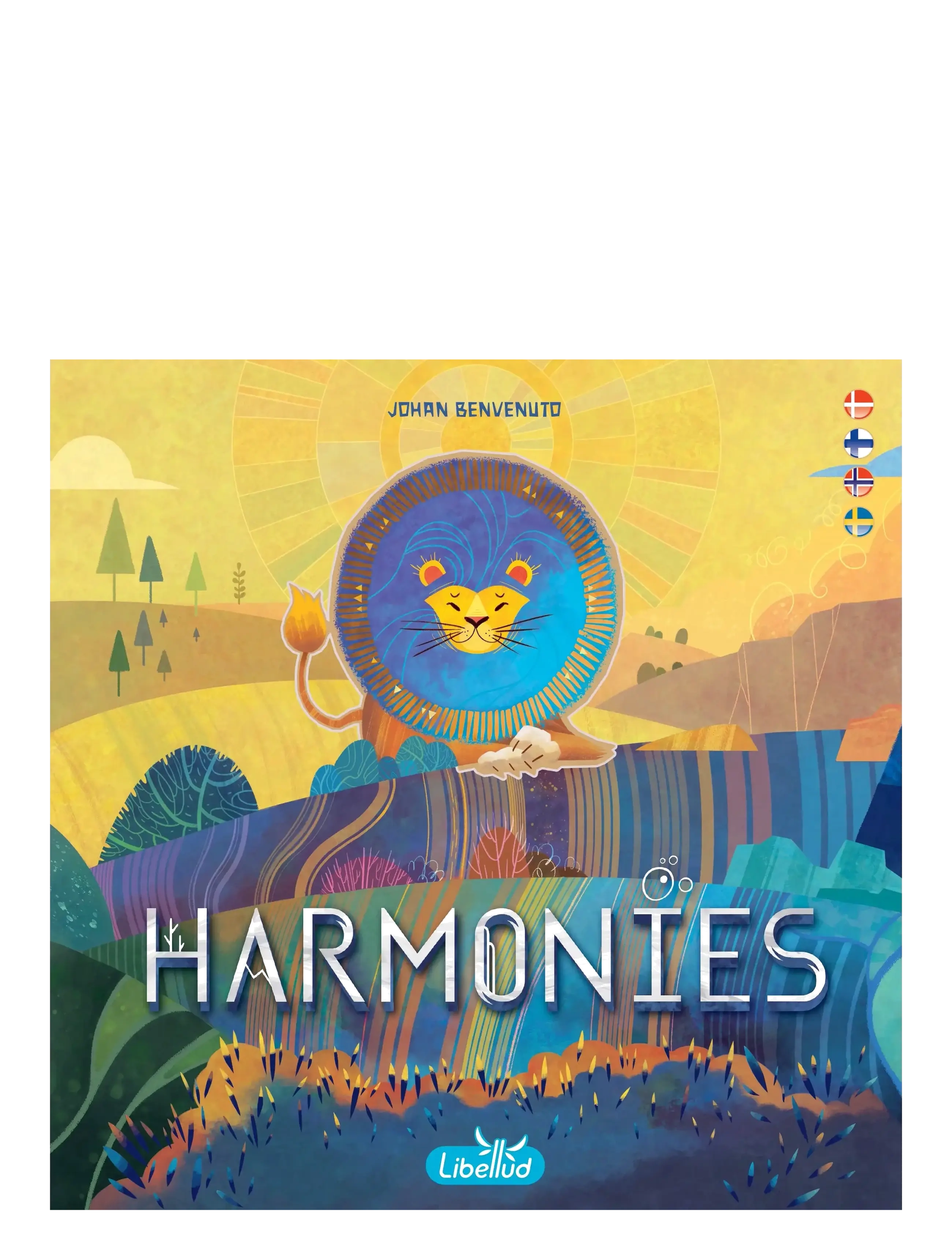 Asmodee Harmonies Nordic, Board Spil, Multi/mønstret, Str: ONE SIZE