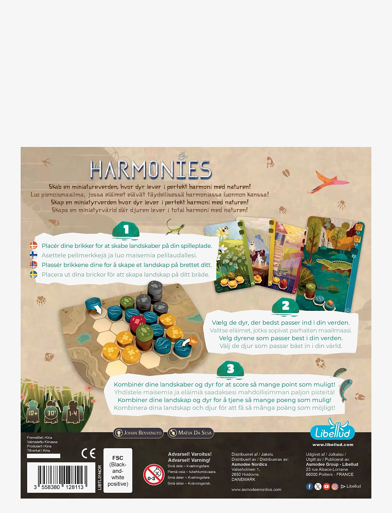 Asmodee - Harmonies Nordic - orange - 1