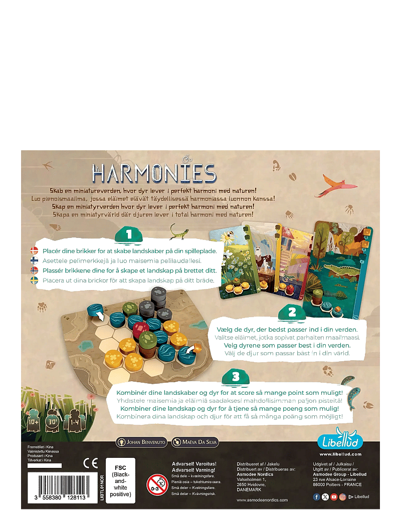 Asmodee - Harmonies Nordic - orange - 1