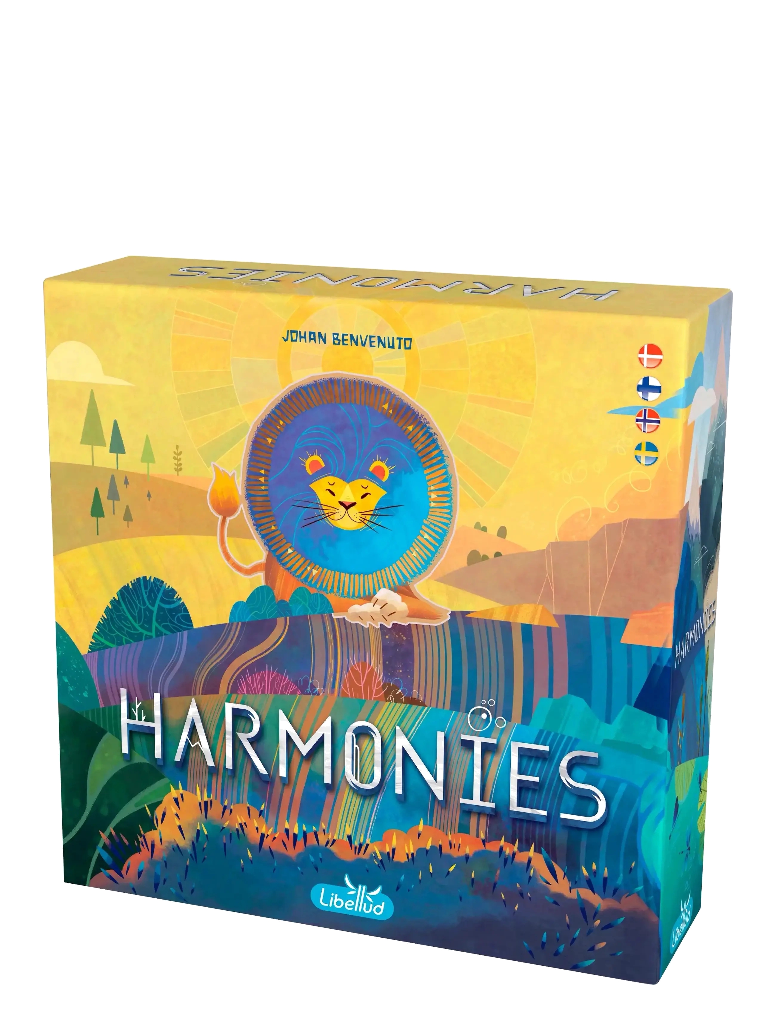Asmodee - Harmonies Nordic - brädspel - orange - 2