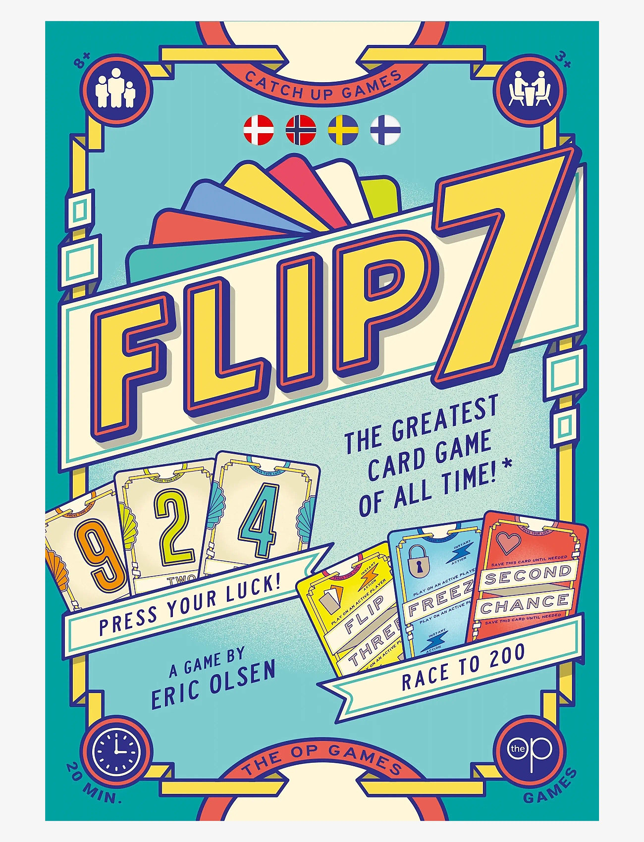 Asmodee - Flip 7¨Nordic - green - 0