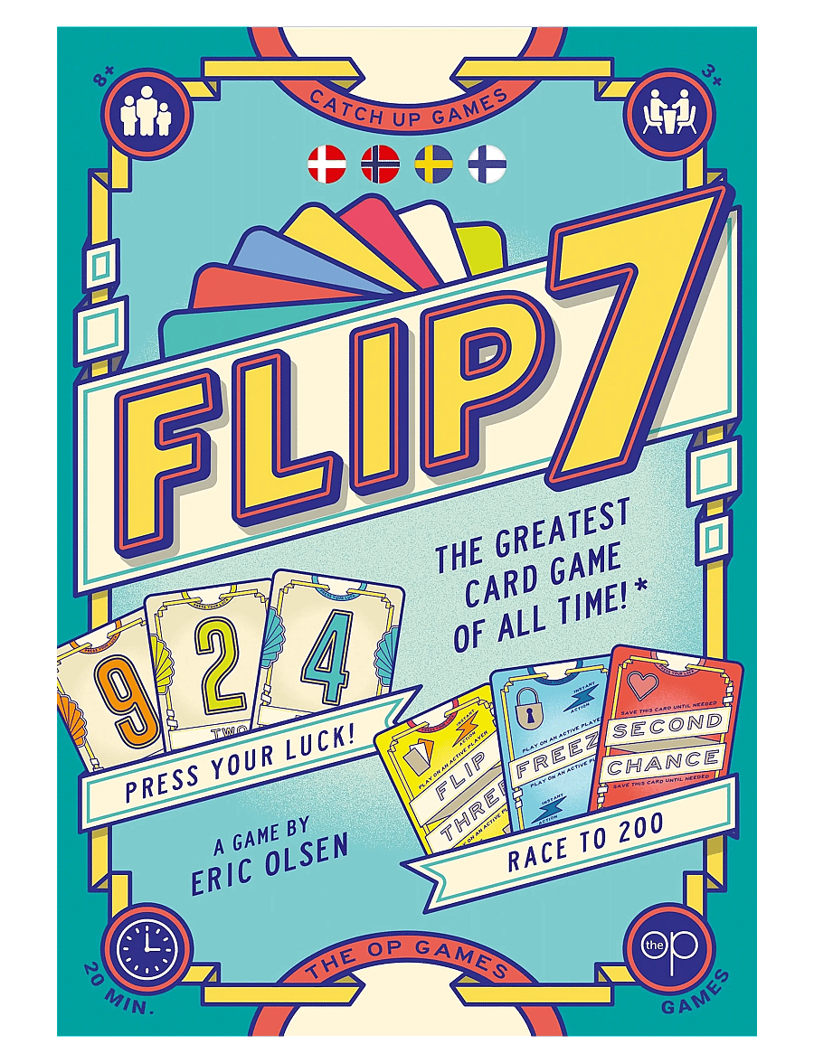 Asmodee - Flip 7¨Nordic - green - 0