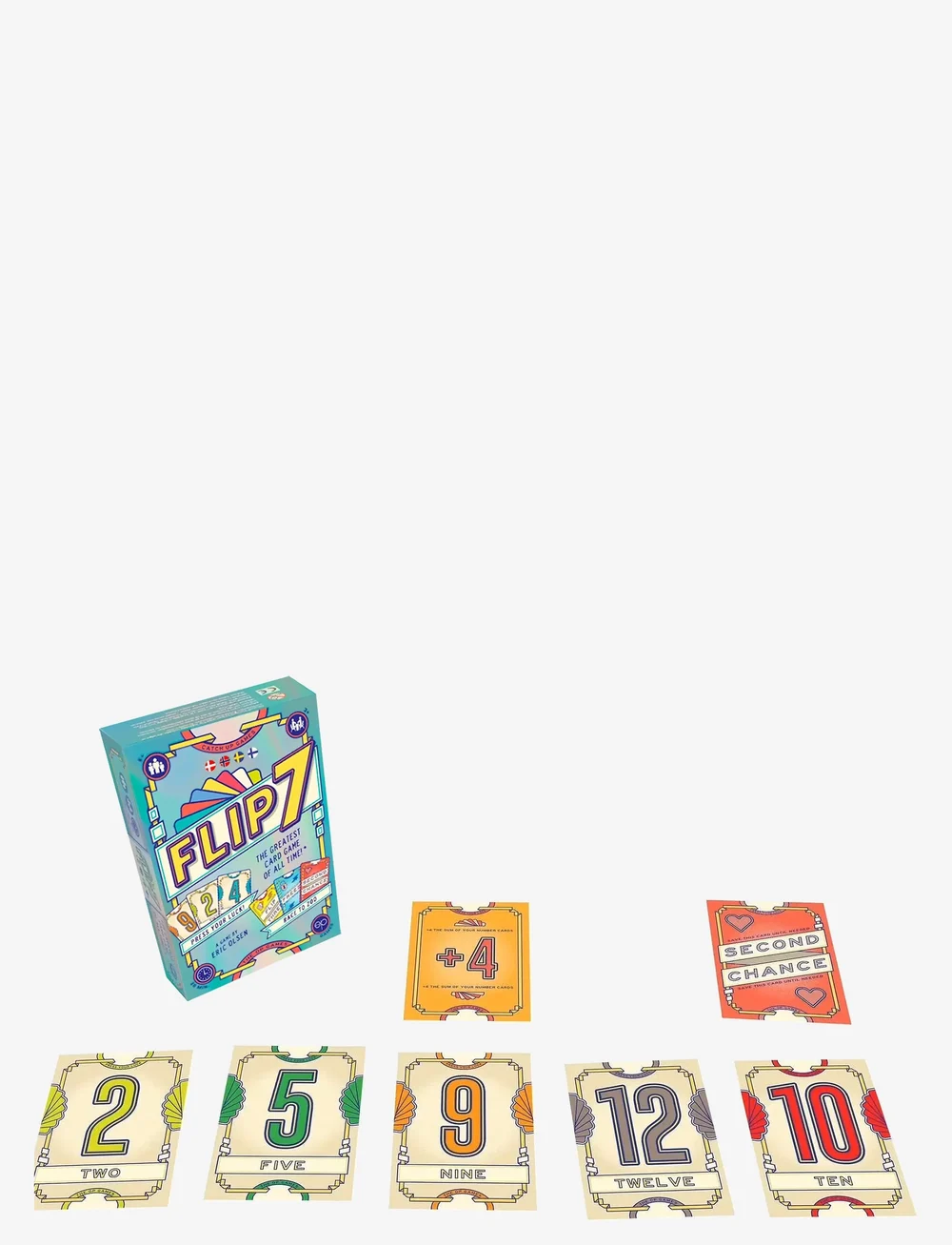 Asmodee - Flip 7¨Nordic - kartenspiele - green - 2
