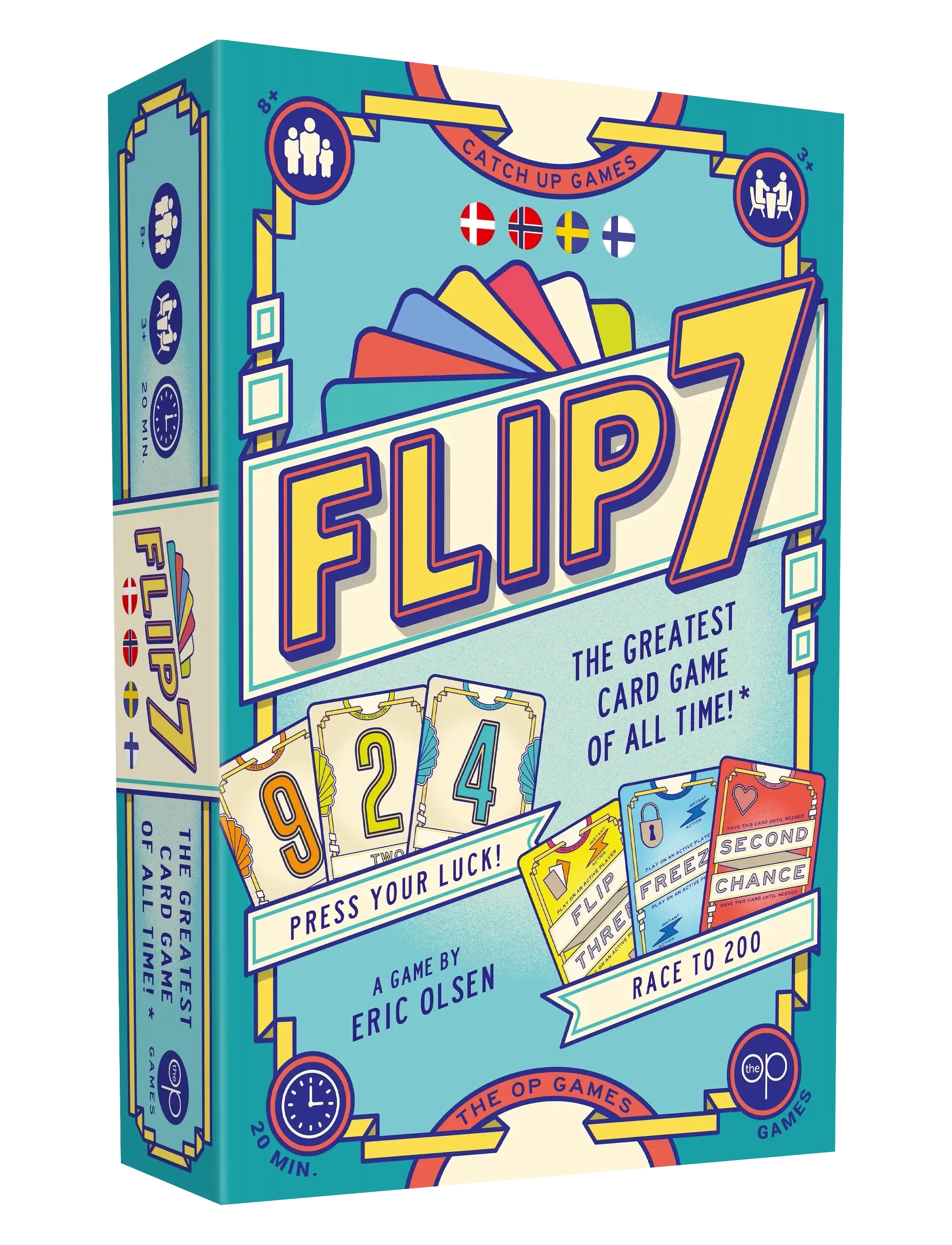 Asmodee - Flip 7¨Nordic - green - 3