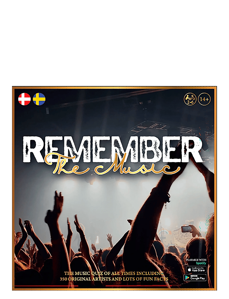 Asmodee - Remember the Music DK/SE - brettspiele - black - 0