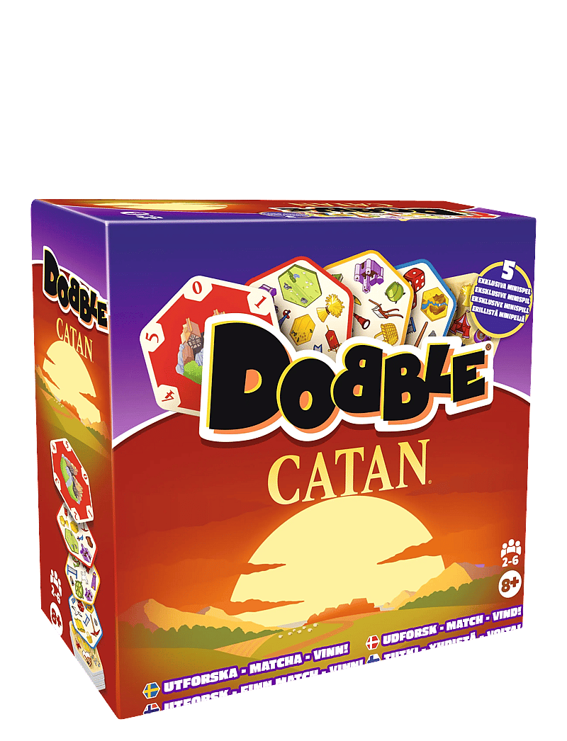 Asmodee - Dobble Catan - lauamängud - orange - 0